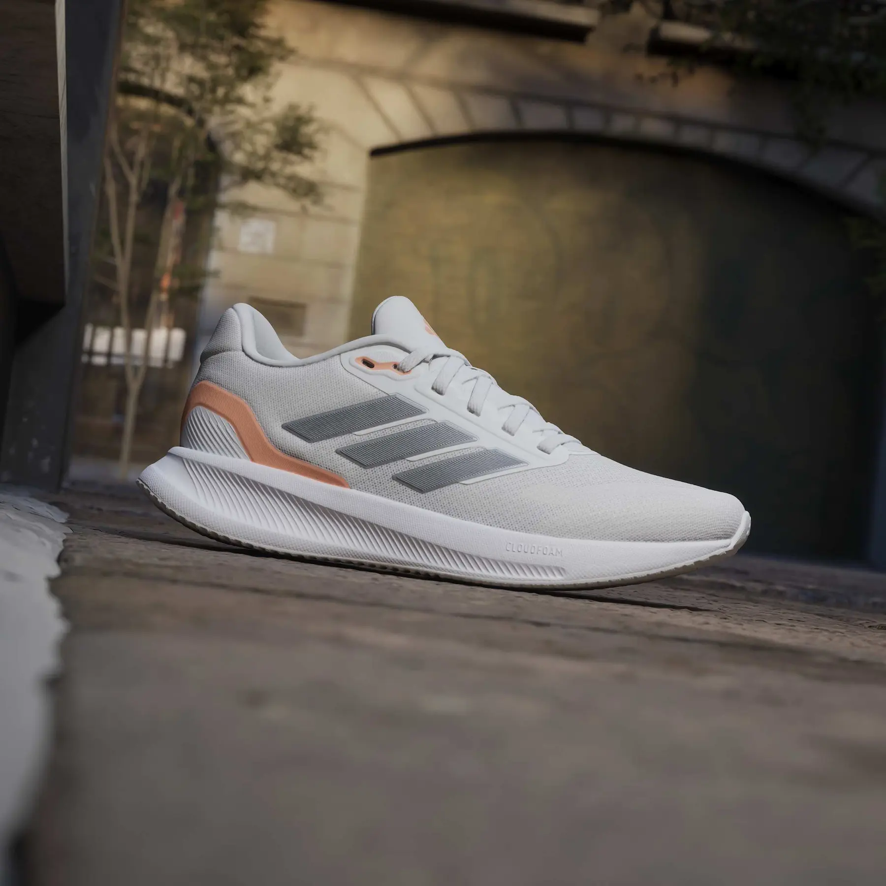 adidas Runfalcon 5 Running Shoes Grey US 7.5 Woman JQ9401/6