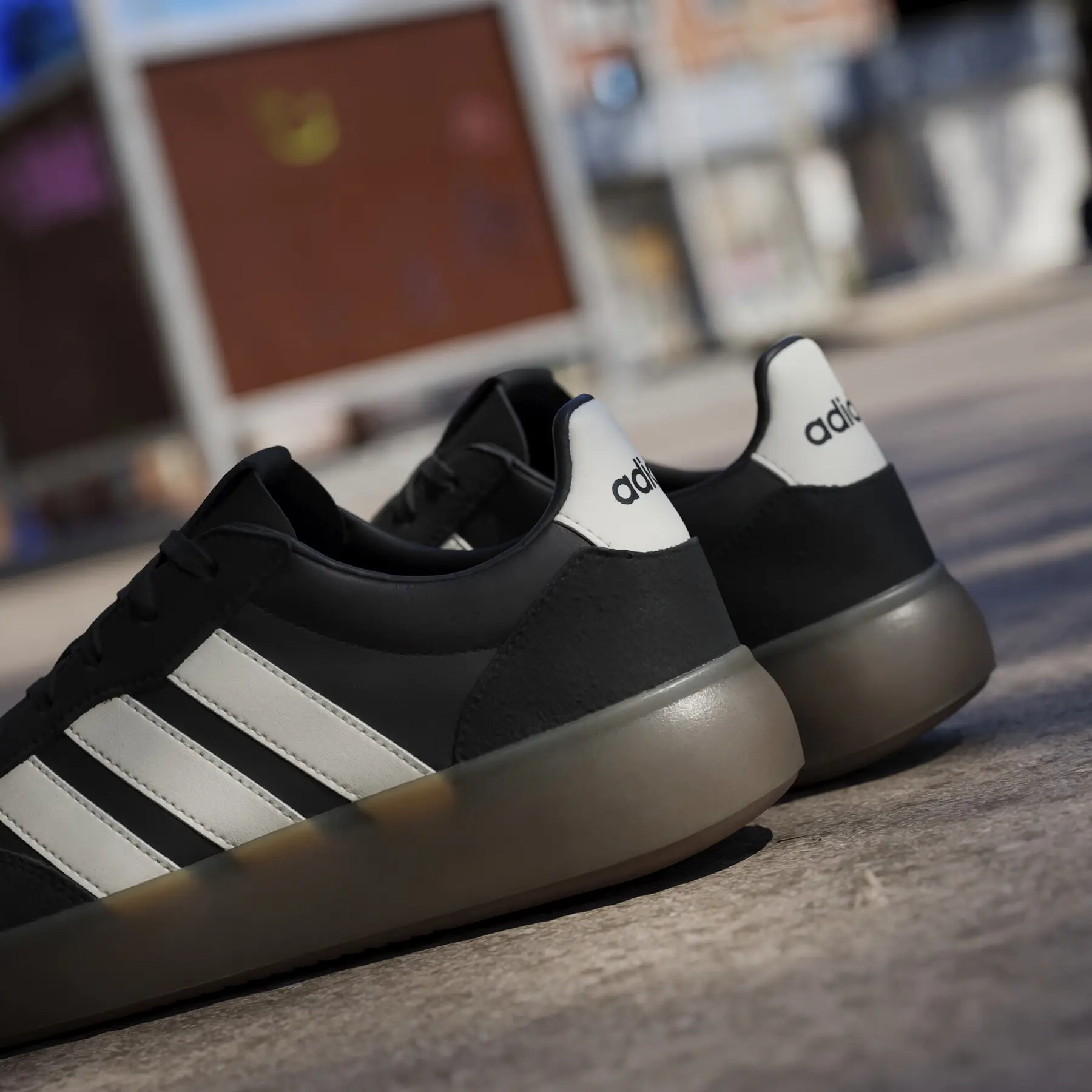 adidas Barreda Decode Lux JR1229 Core Black Off White Gum Shoes Size 11.5 Children main image 4