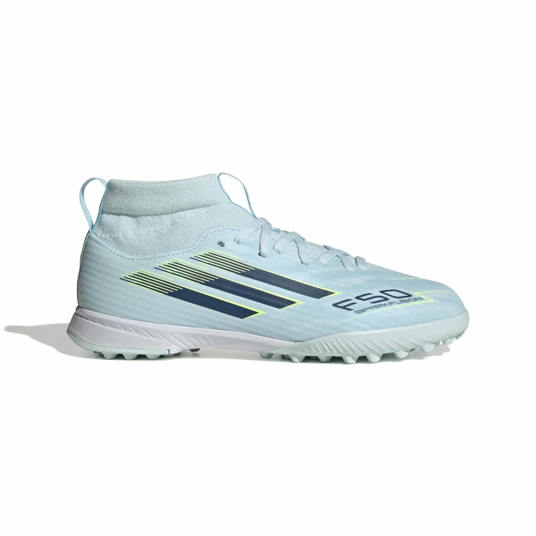 Adidas Chaussures de football enfant adidas F50 Sparkfusion League Mid Cut Turf