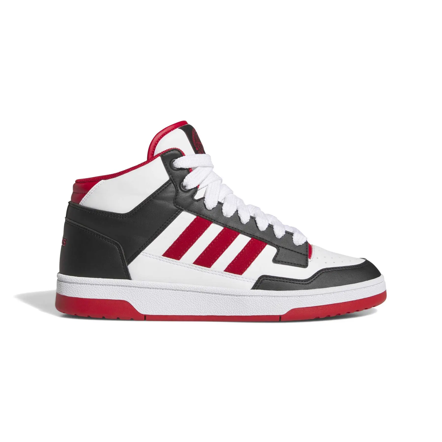 Adidas Chaussures de basketball Rapid Court Mid, Noir, Taille 39 1/3