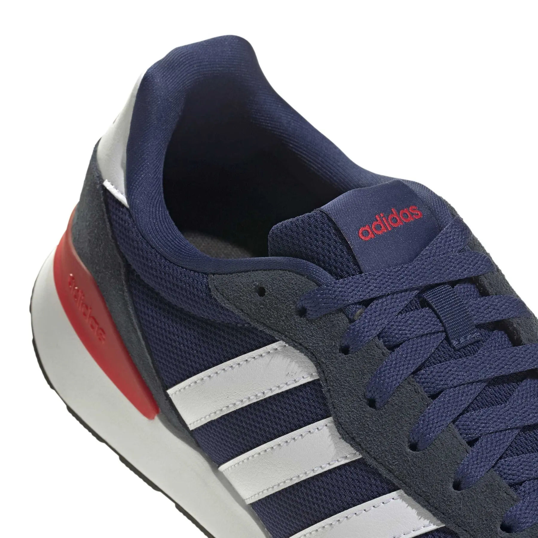 Adidas Run 60s 4.0 Men’s Sneaker JR6620 Dark Blue Cloud White And Red Size 9 Trainers adidas RUN 60s 4.0 | Direct-Volley main image 2