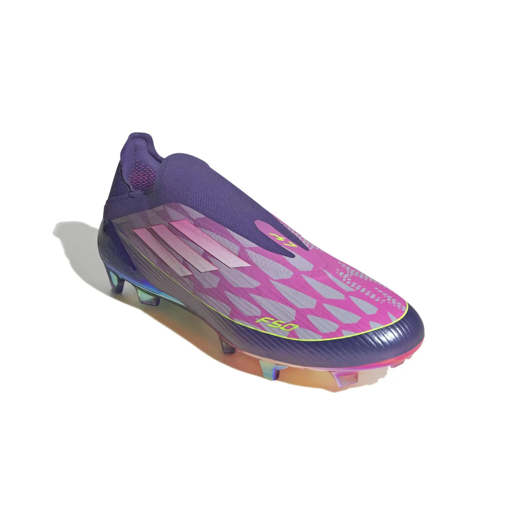 Football boots without laces adidas F50 Elite Lamine FG | Foot-Store