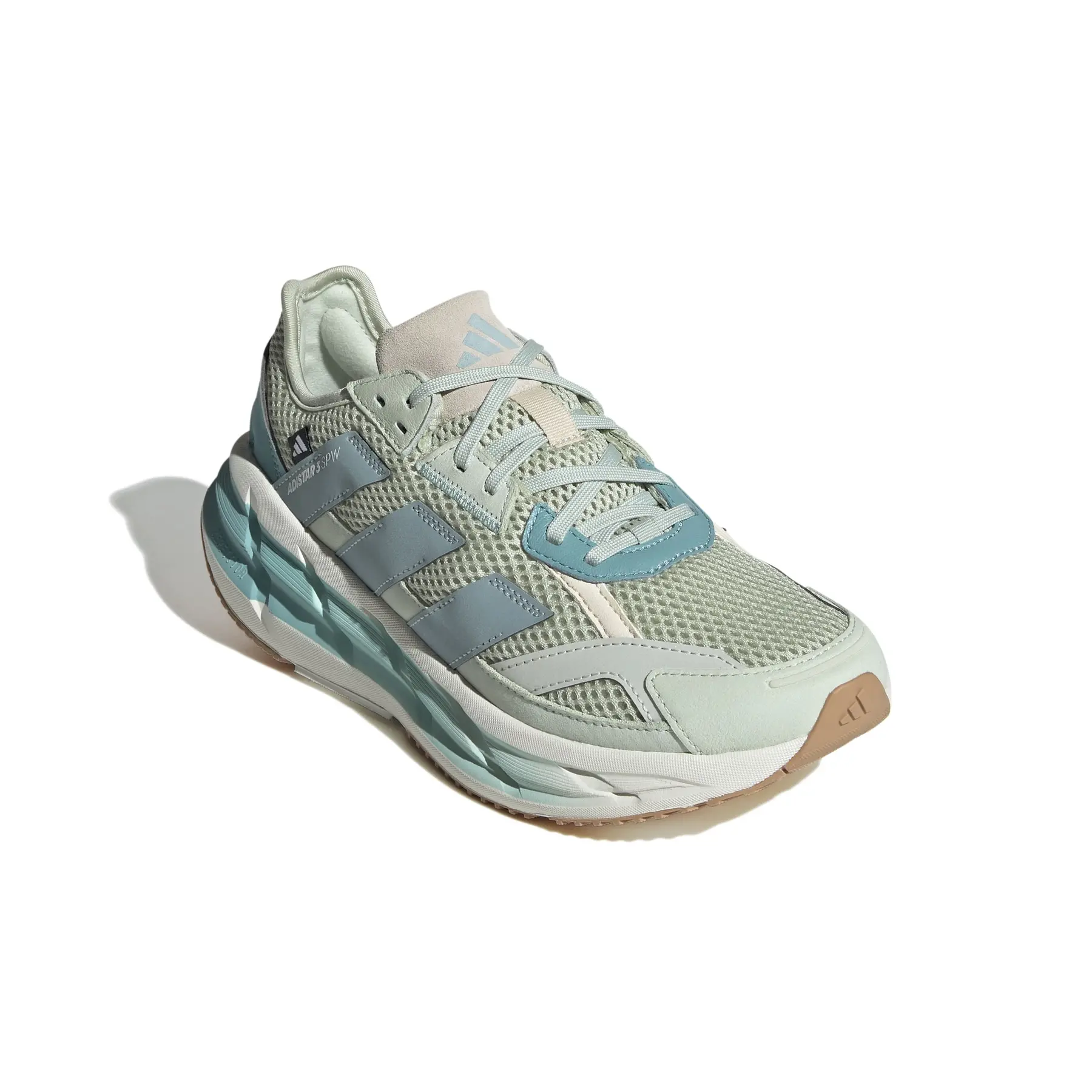 adidas gazelle silver green womens adidas Adistar 4 Running Shoes - Women's - Halo Mint / Zero Metalic / Lime Burst main image 0