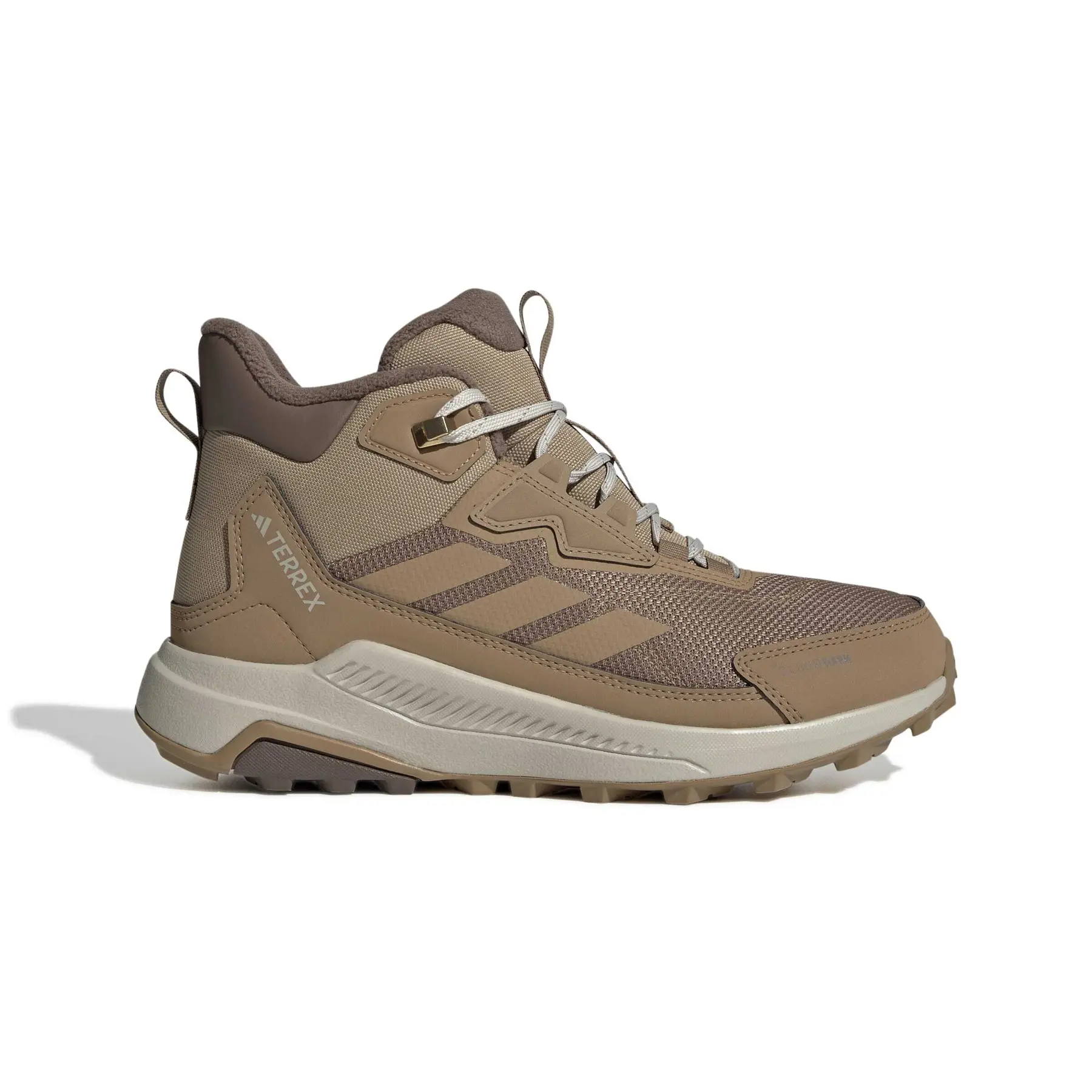 Adidas Women's Beige Hiking Shoes Terrex Anylander Climawarm+