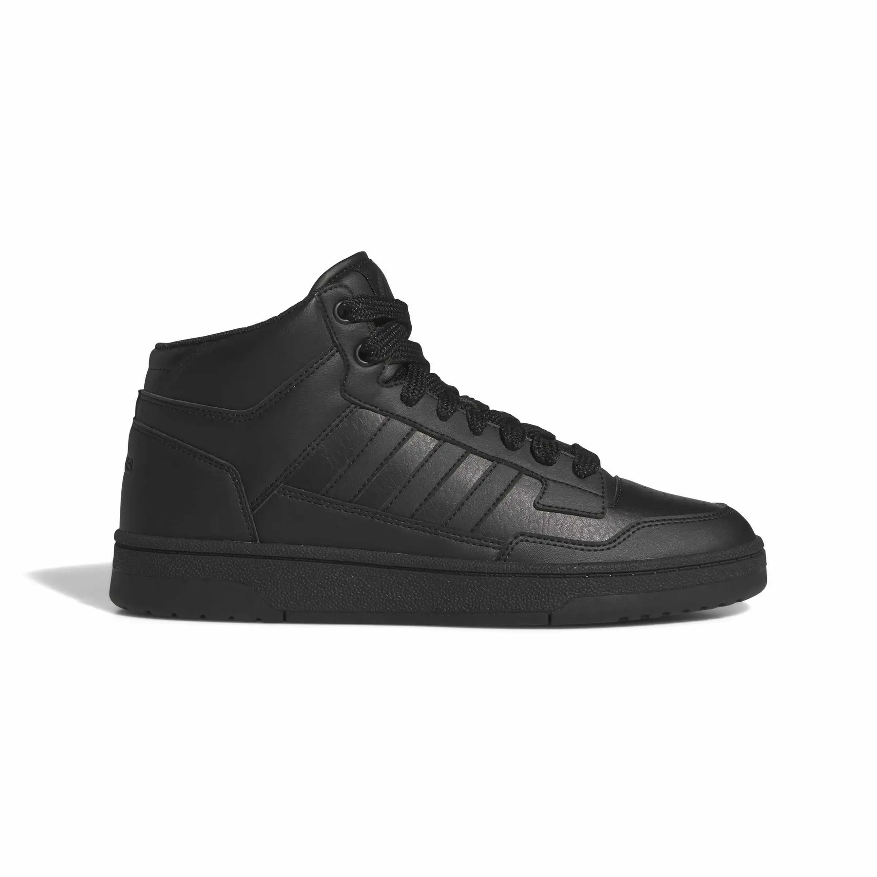 Adidas Chaussures de basketball Rapid Court Mid, Noir, Taille 37 1/3