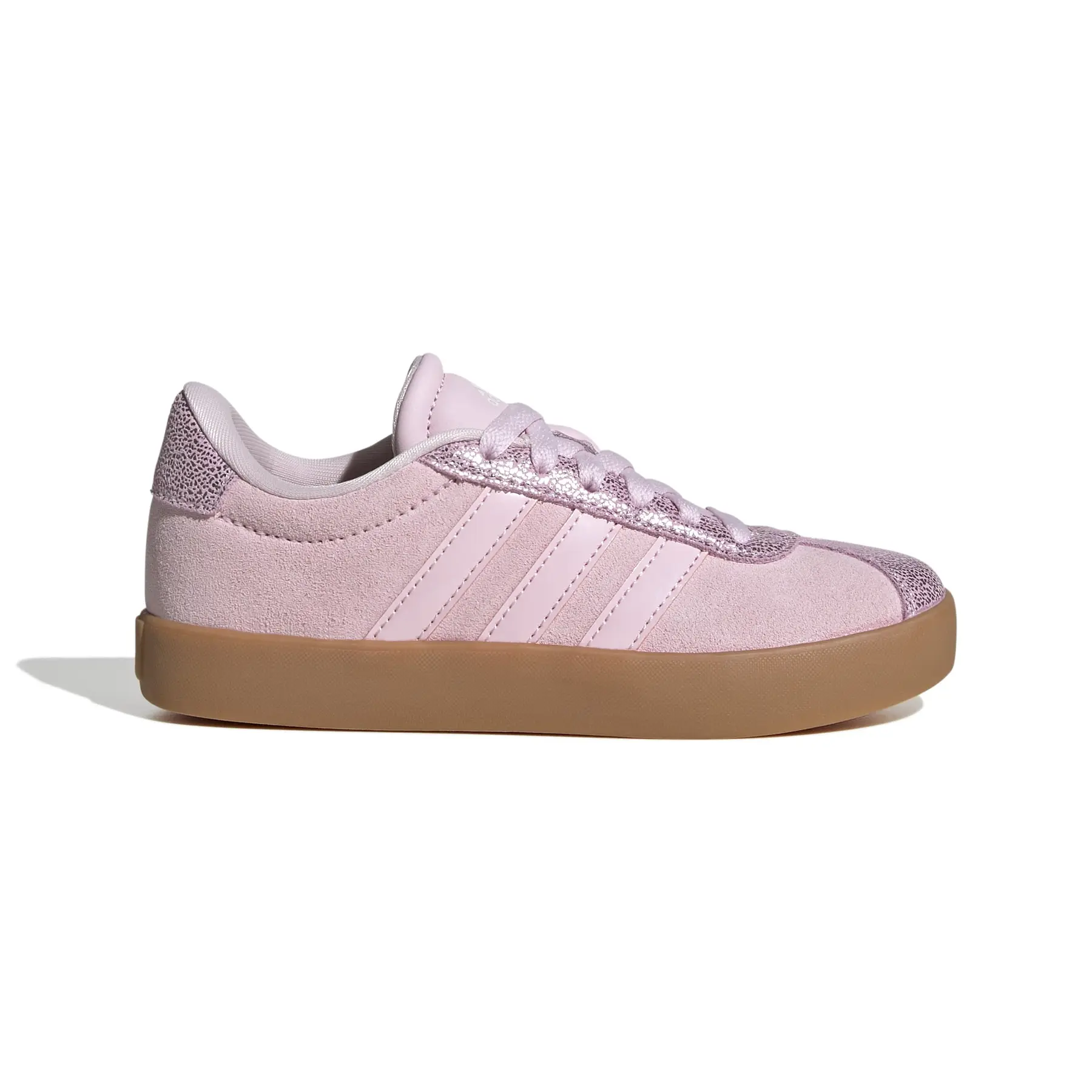Adidas Unisex - Bambini Vl Court 3.0 Shoes Kids, Clear Pink/Clear Pink/Gum10, 35 1/2 Eu-image