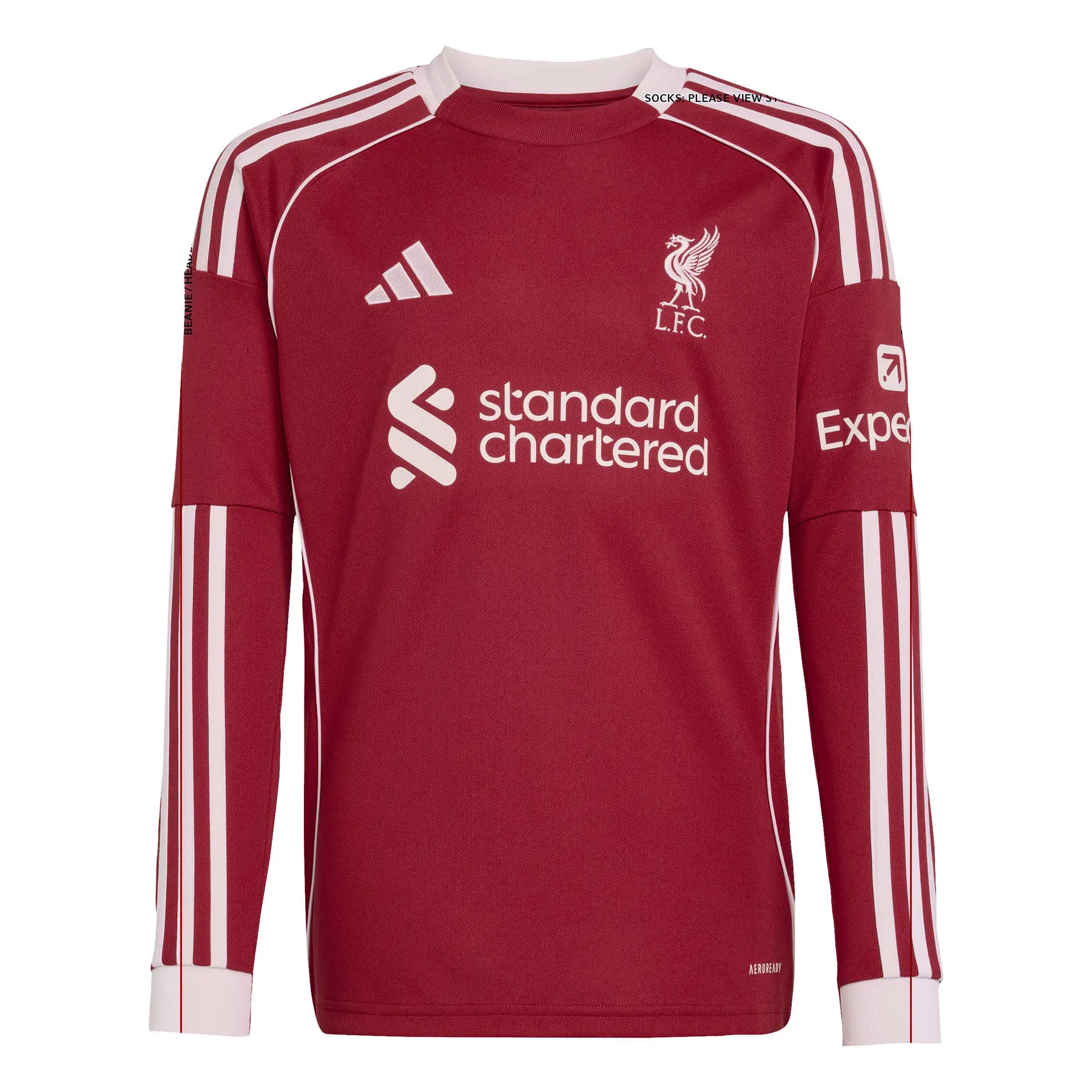 Liverpool FC Long Sleeve Home Shirt Kids 2025/26 | Foot-Store