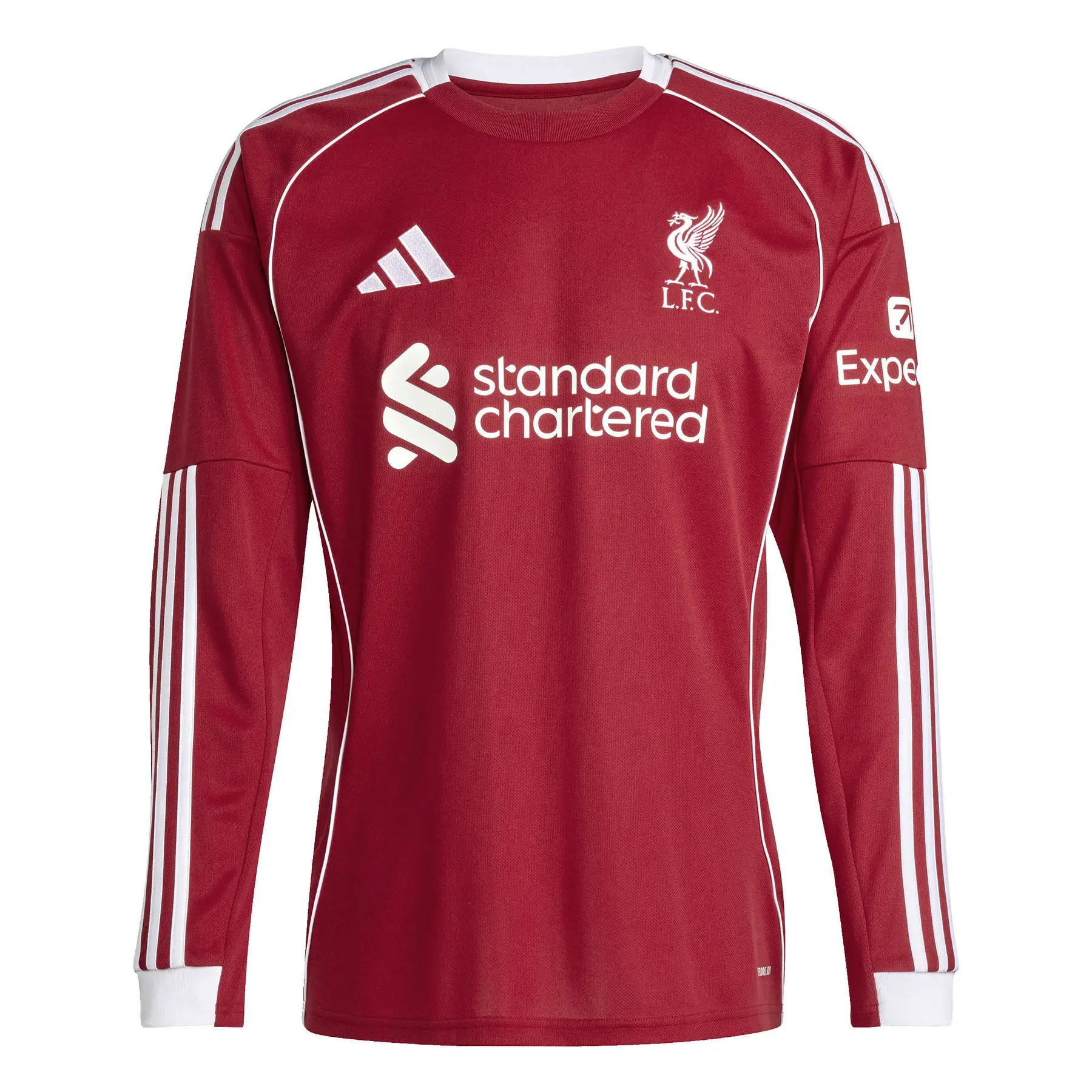 Liverpool FC Home Long Sleeve Shirt 2025/26 | Foot-Store