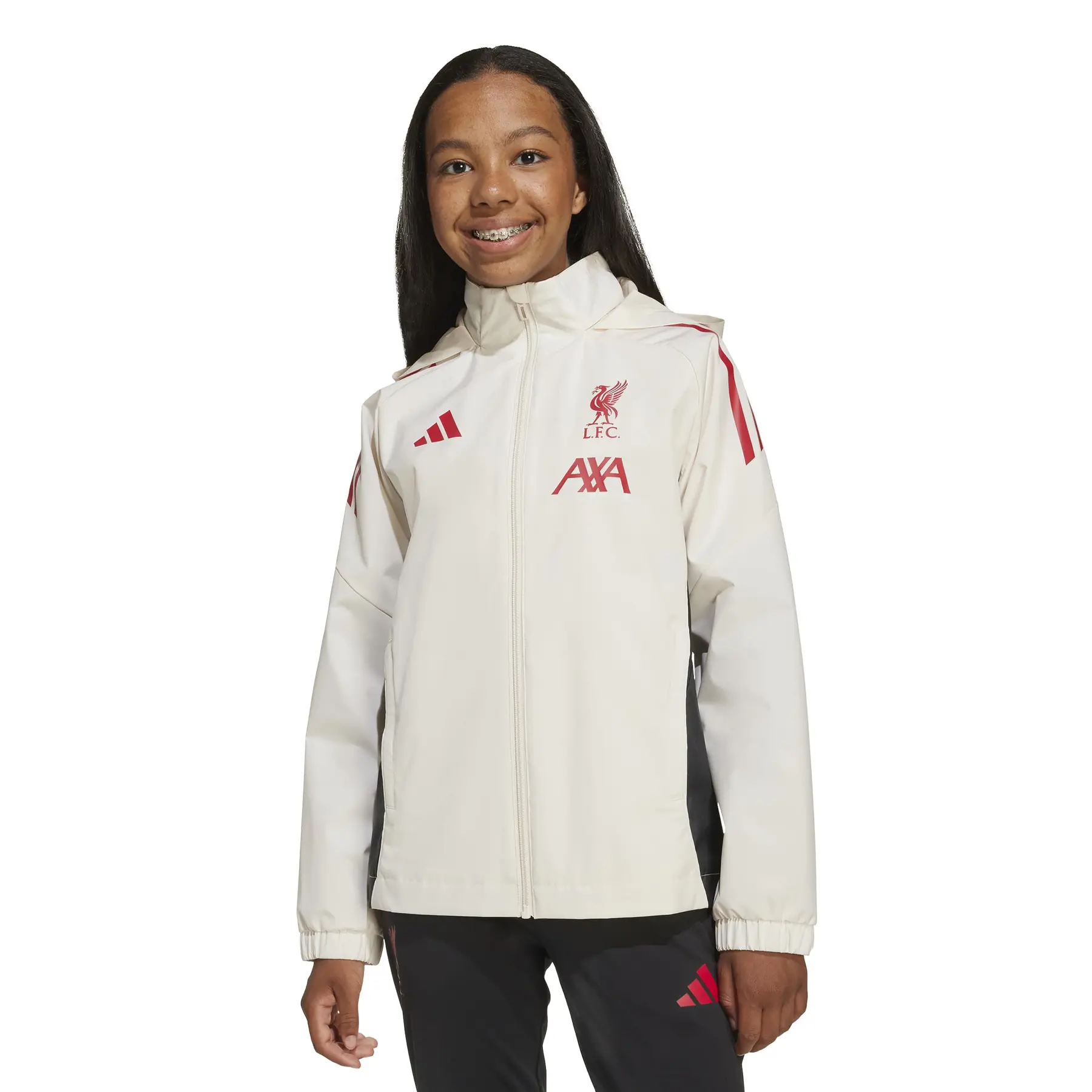 Liverpool FC Kids' Outdoor Tracksuit Jacket 2025/26 | Foot-Store