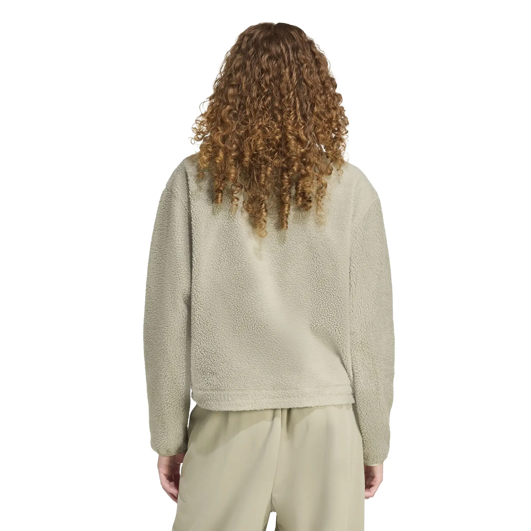 Women's 1/2 zip fleece adidas City Tech High Pile | Foot-Store