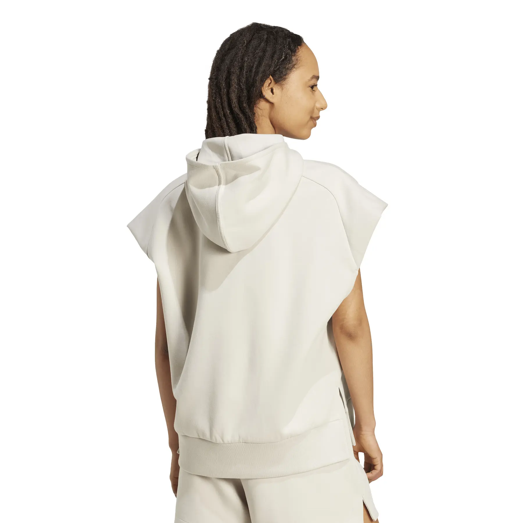 Women's sleeveless hooded sweatshirt adidas Soft Lux | Foot-Store
