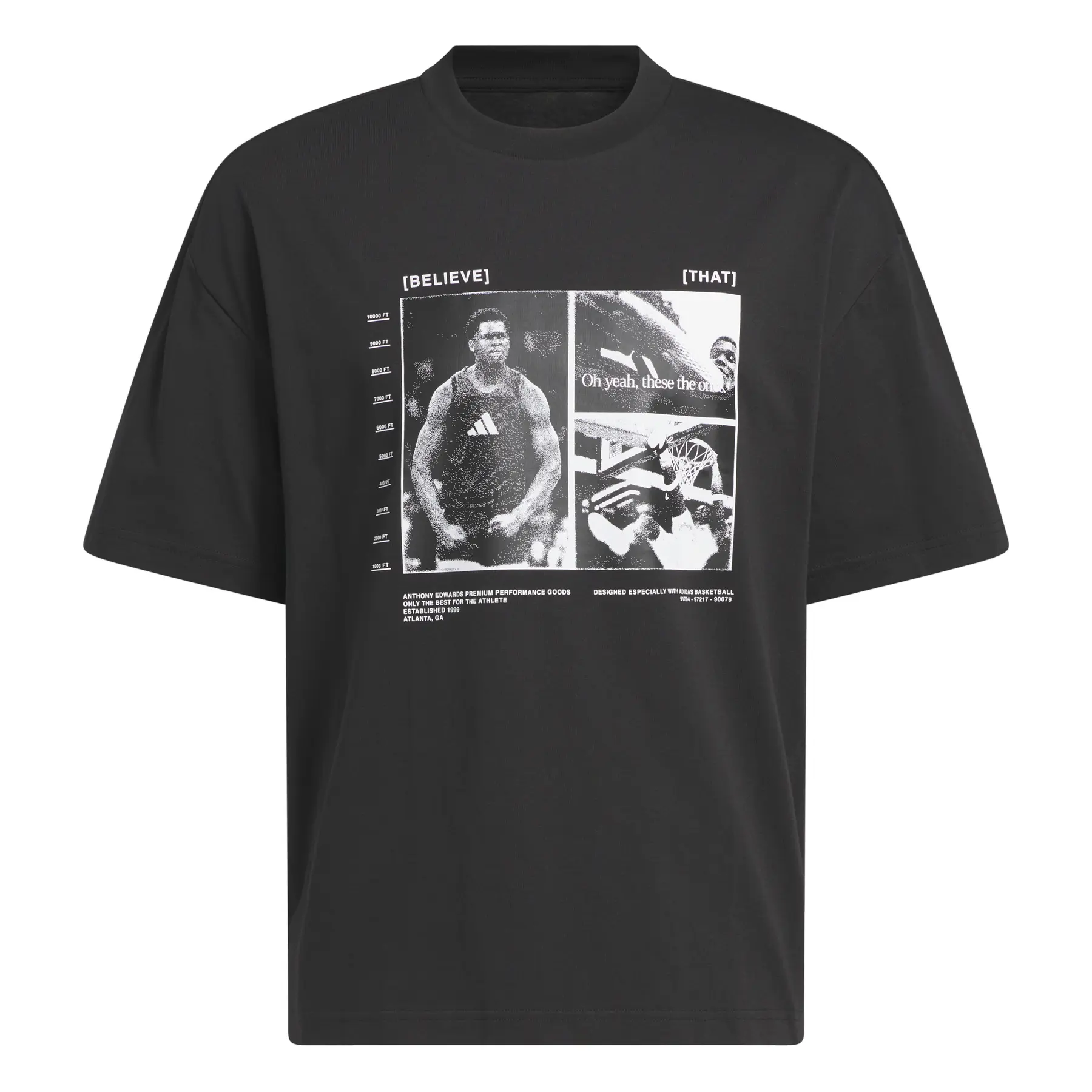 T-Shirt adidas Anthony Edwards
