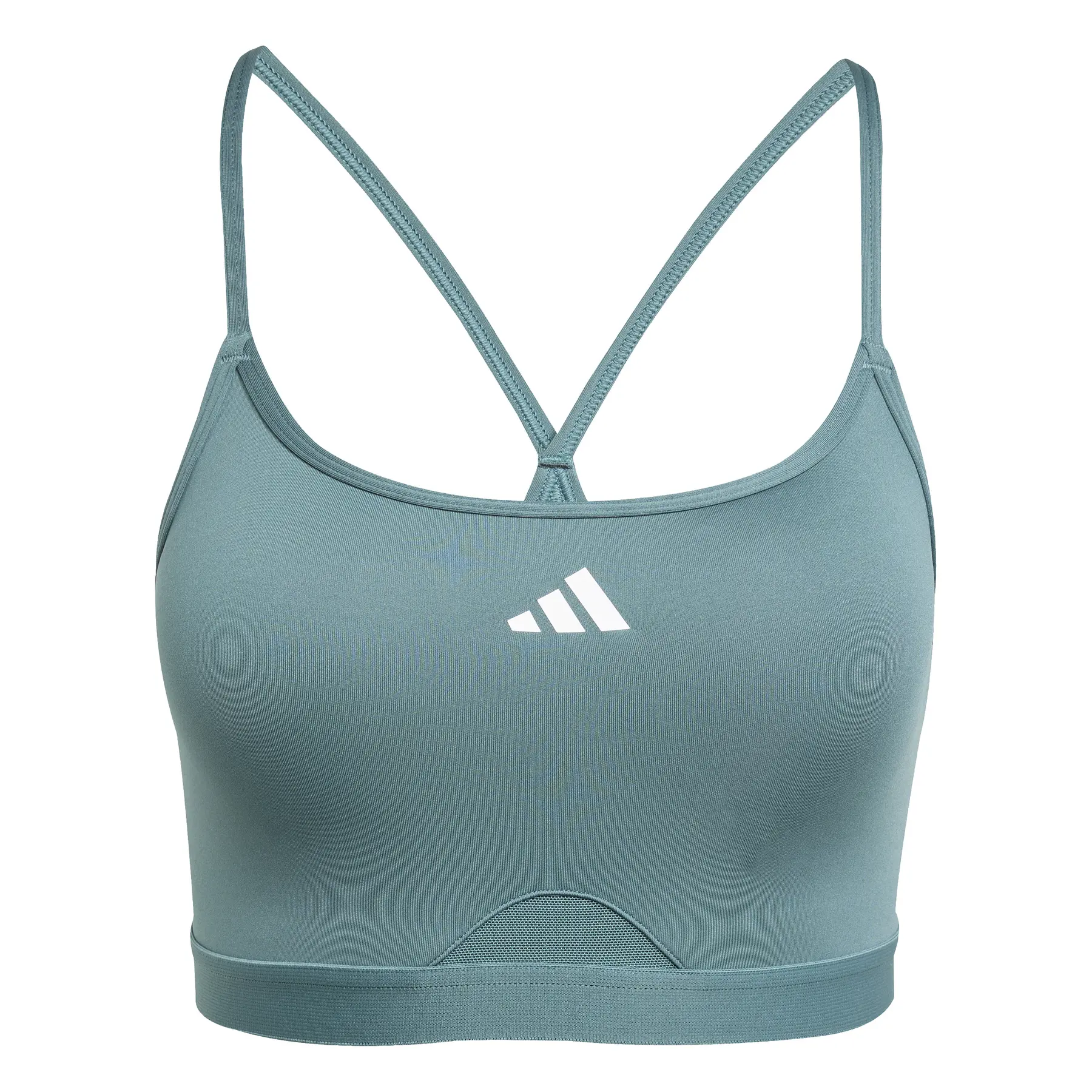 Damen-Sport-BH adidas AeroReact 3 Stripes