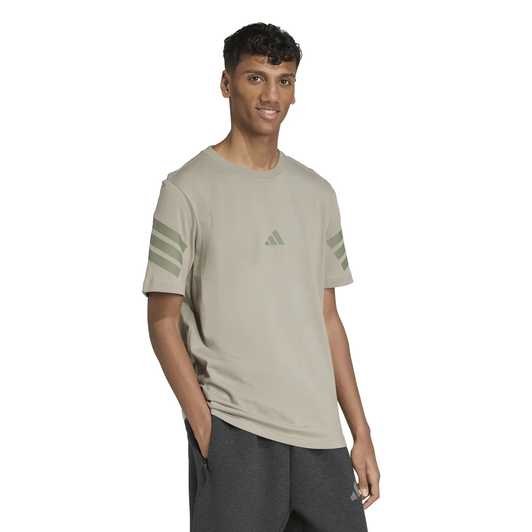 PRY シュウト／Super100's Vareuse Shirt【taupe】 T-shirt adidas Future Icons 3-Stripes | Foot-Store