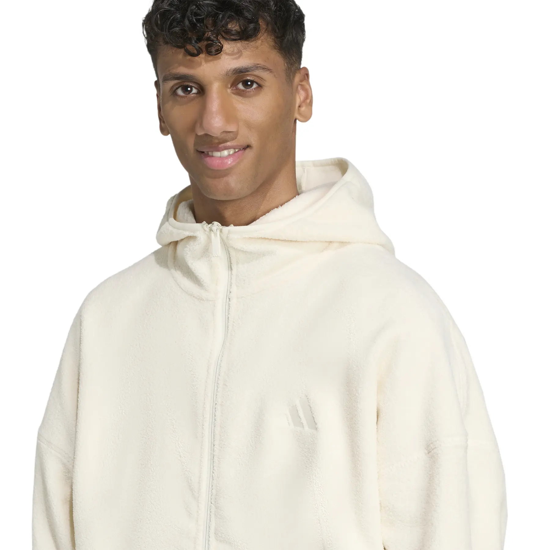 Full zip sweatshirt adidas Future Icons Logo Low Pile | Handball-Store