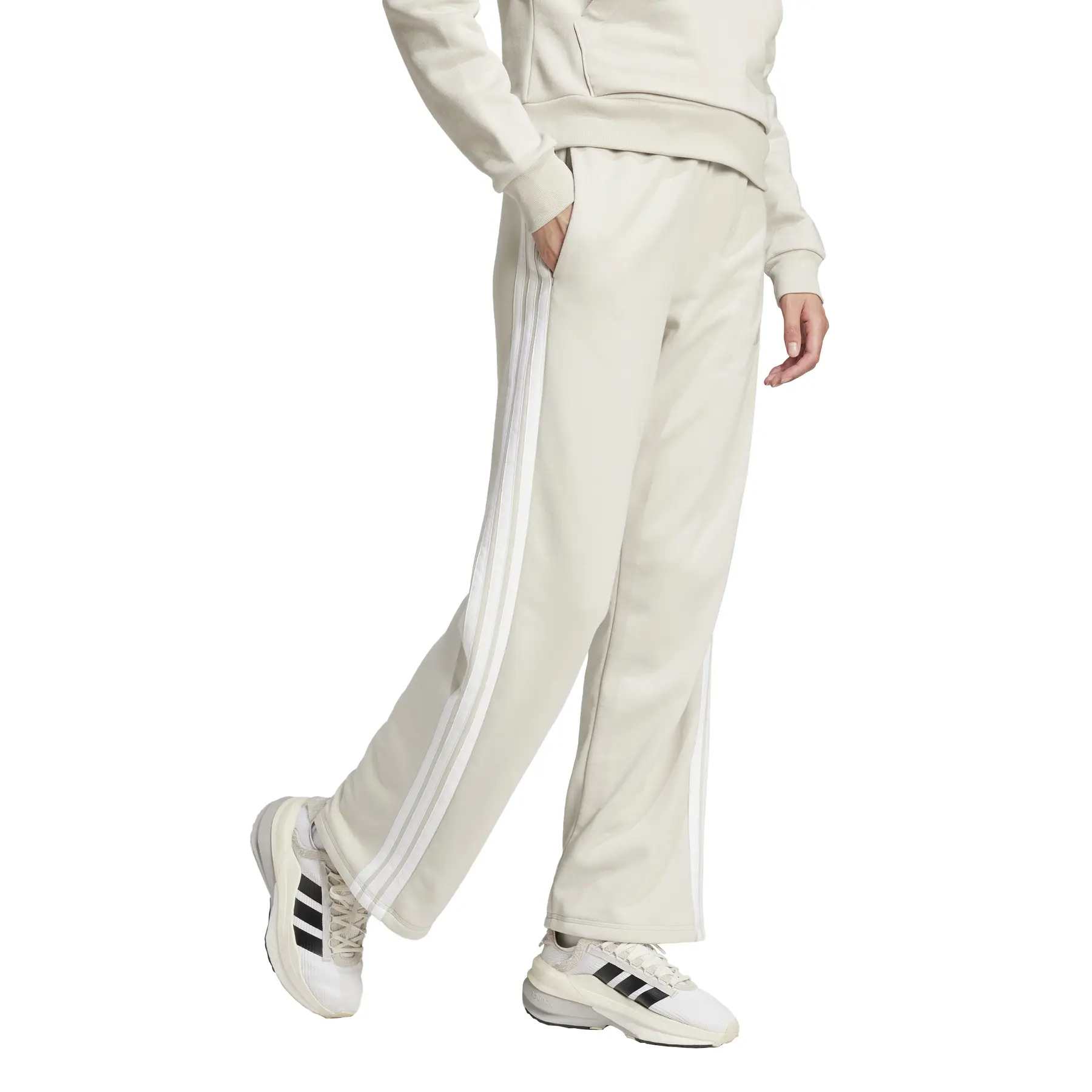 Women's open hem joggers adidas Essentials 3-Stripes | Direct-Volley