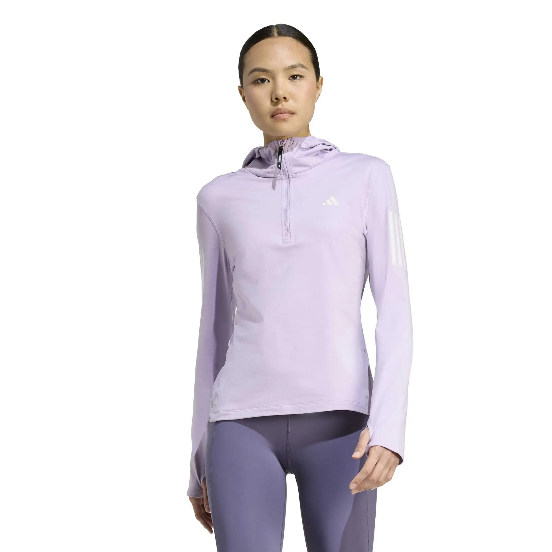 Women's winter hooded tracksuit jacket adidas Own The Run