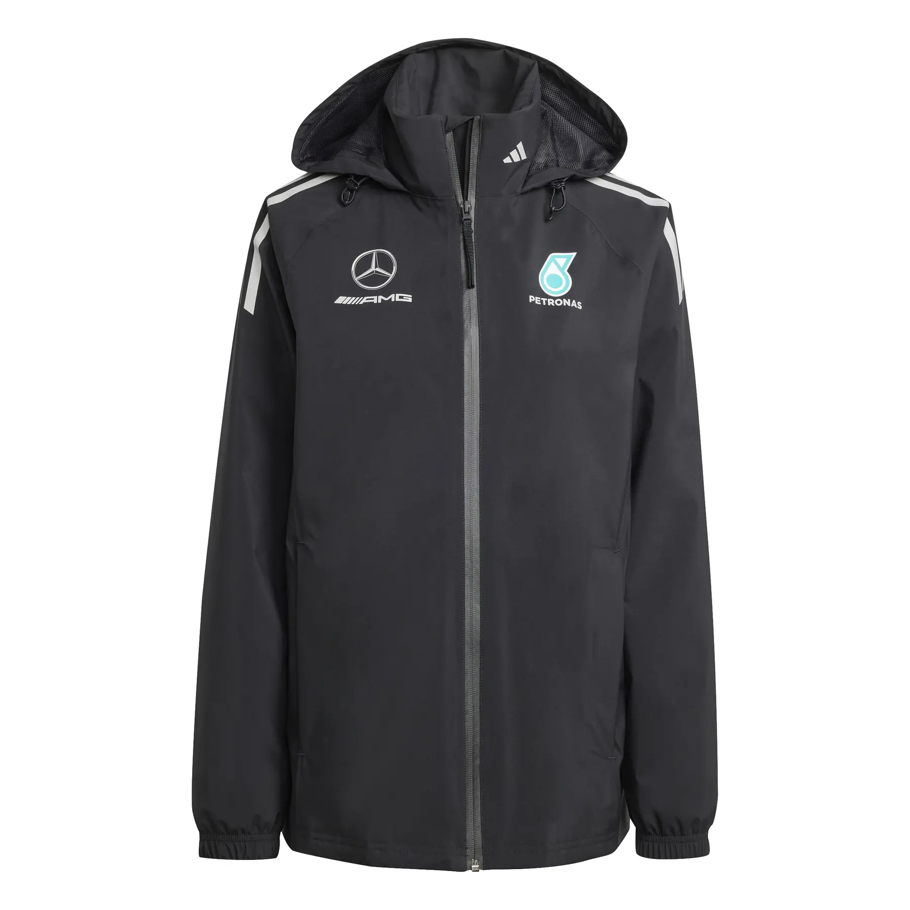 4068805331343 - Regenjacke mit Kapuze für Damen adidas Mercedes - AMG Petronas Formula One Team Mechanics