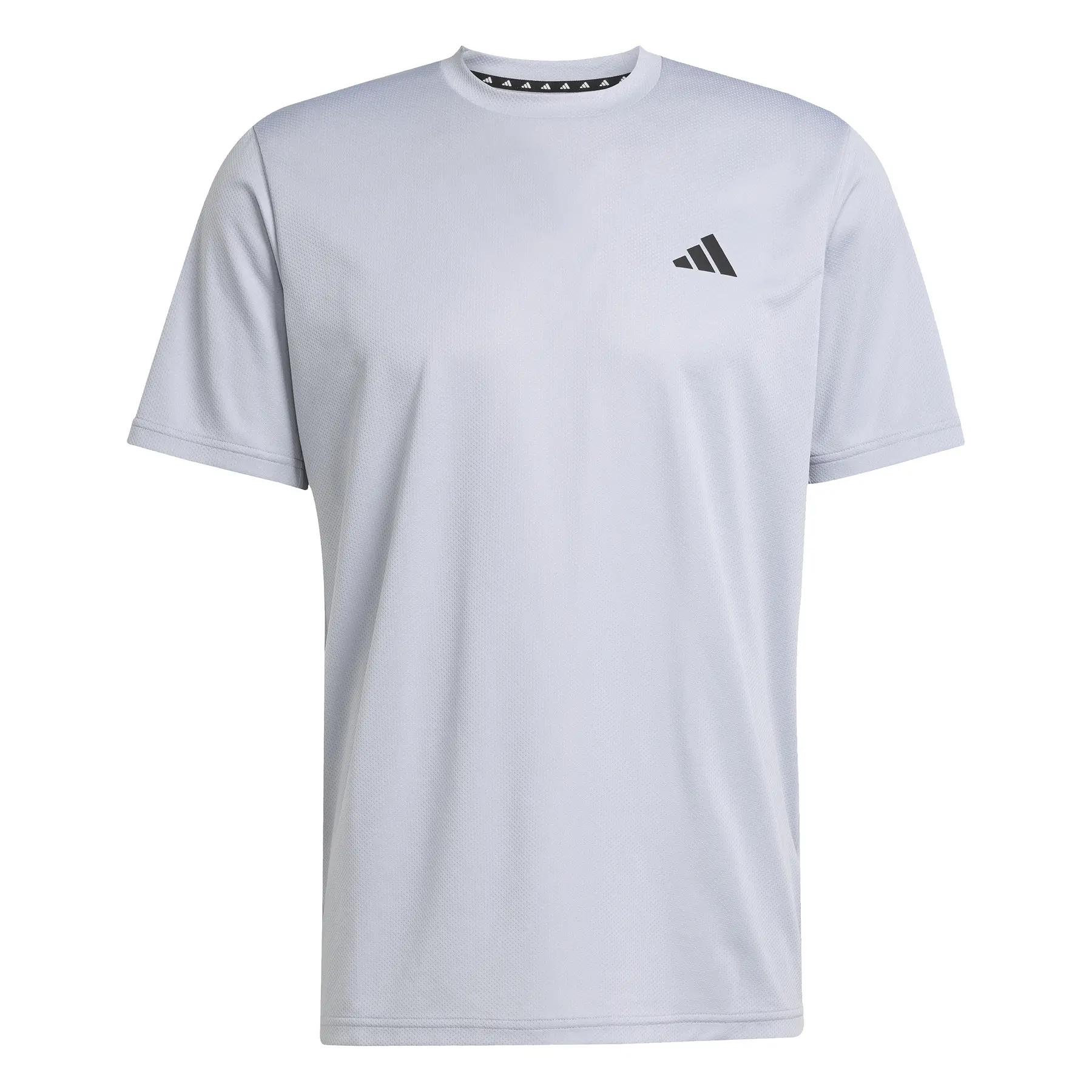 Adidas Men's Gris Jersey Train Essentials