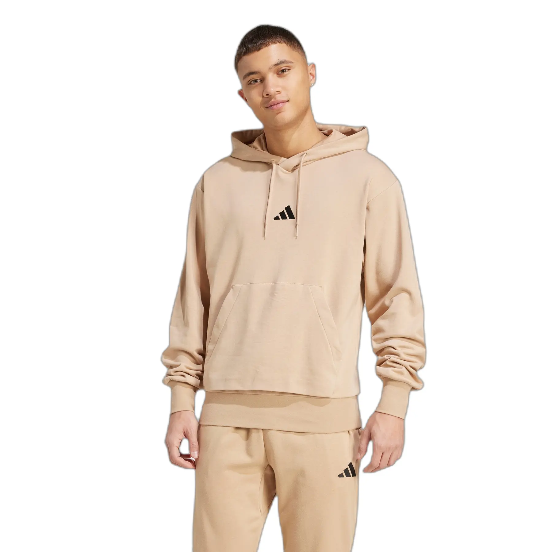 Hooded sweatshirt adidas Essentials Feelcozy French Terry