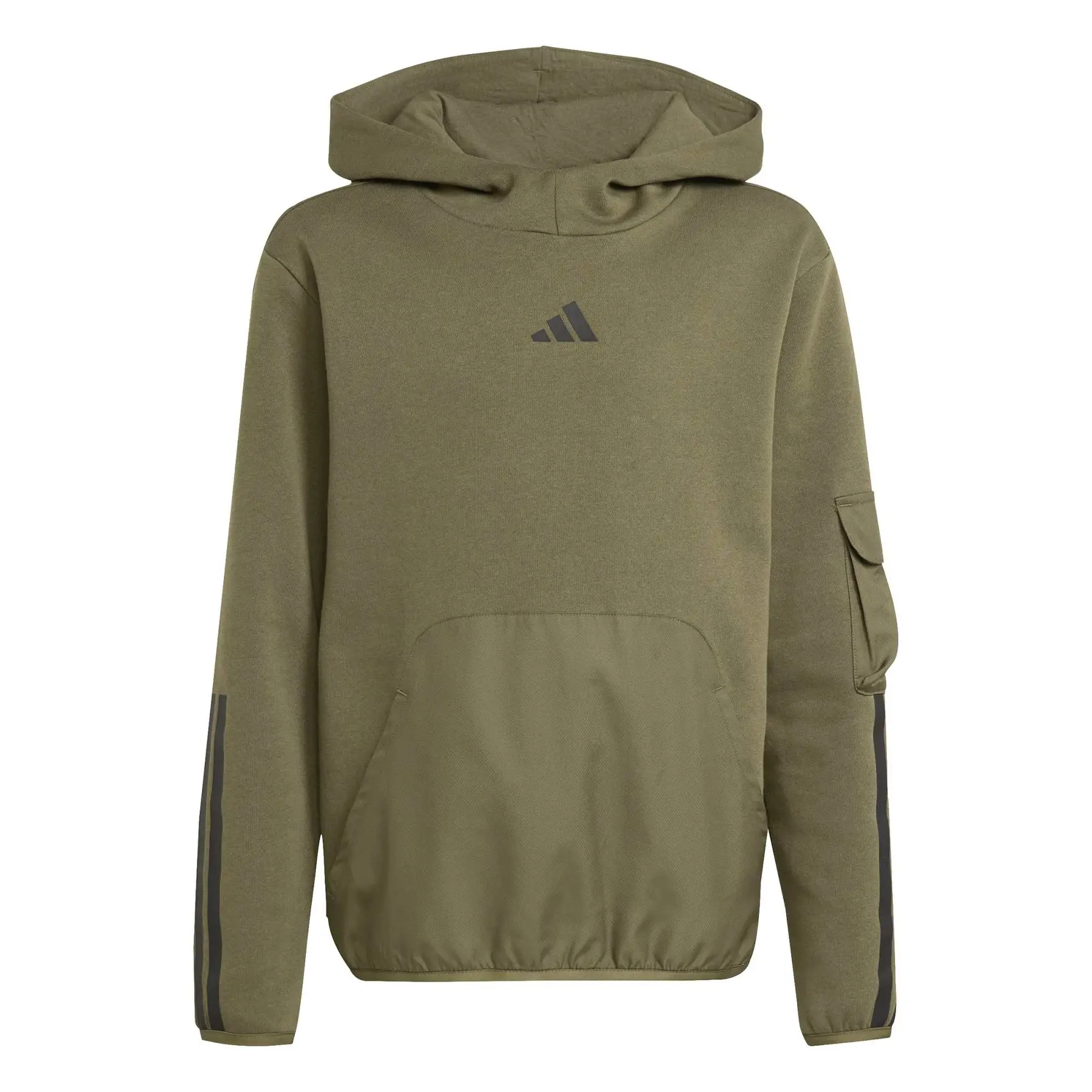 Adidas Unisex Kids Vert Child Hoodie Utility