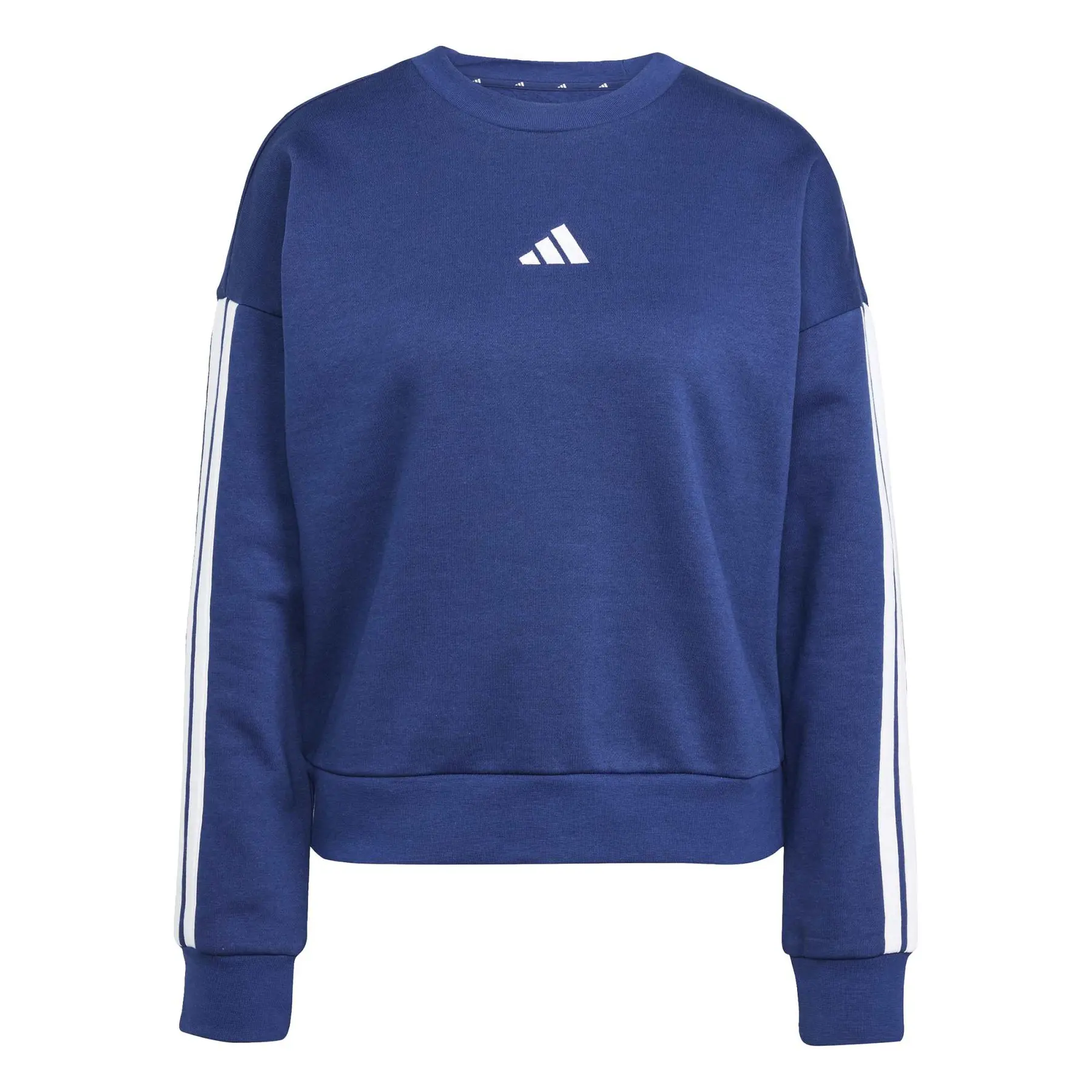 Felpa in pile da donna adidas Essentials 3-Stripes