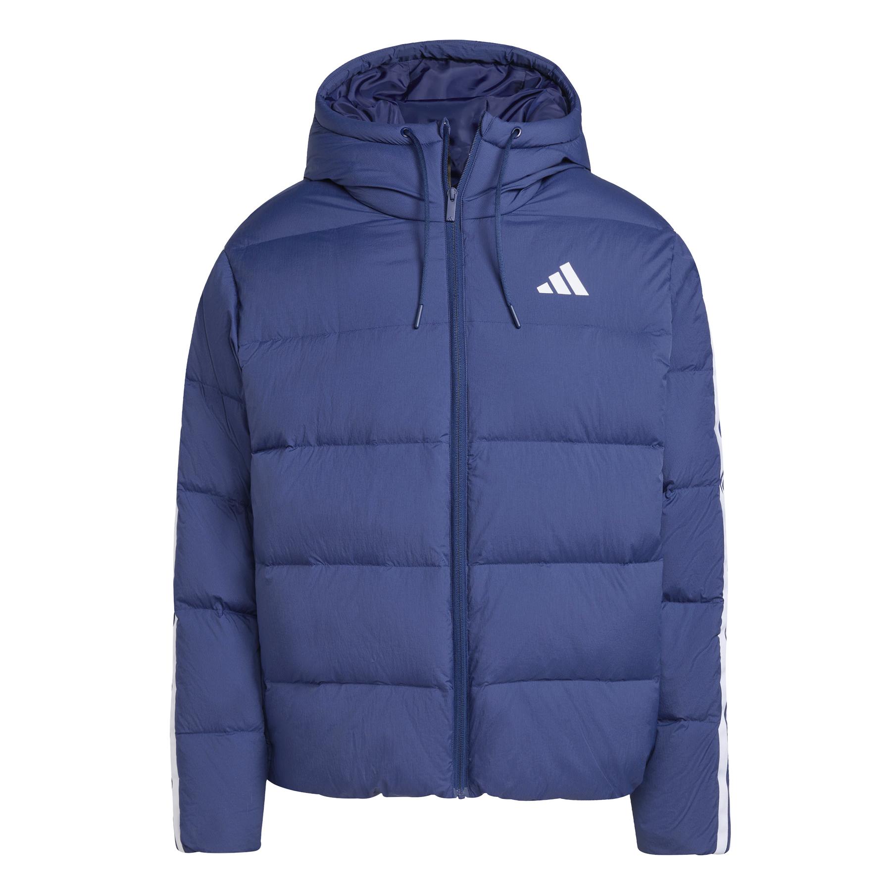 Piumino con cappuccio adidas Essentials 3-Stripes