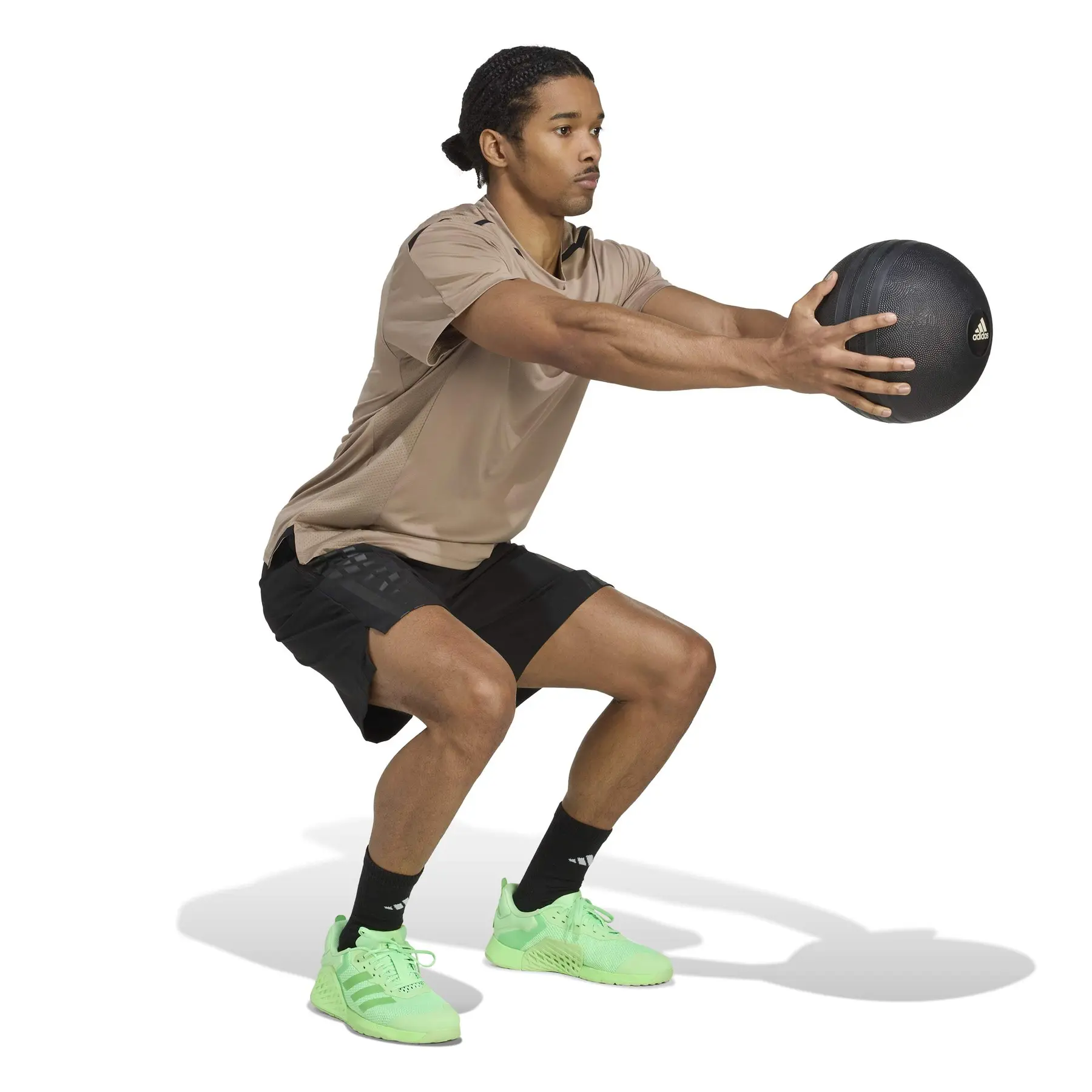 adidas Designed For Pro-Series Tee Chalky Brown — foto 4