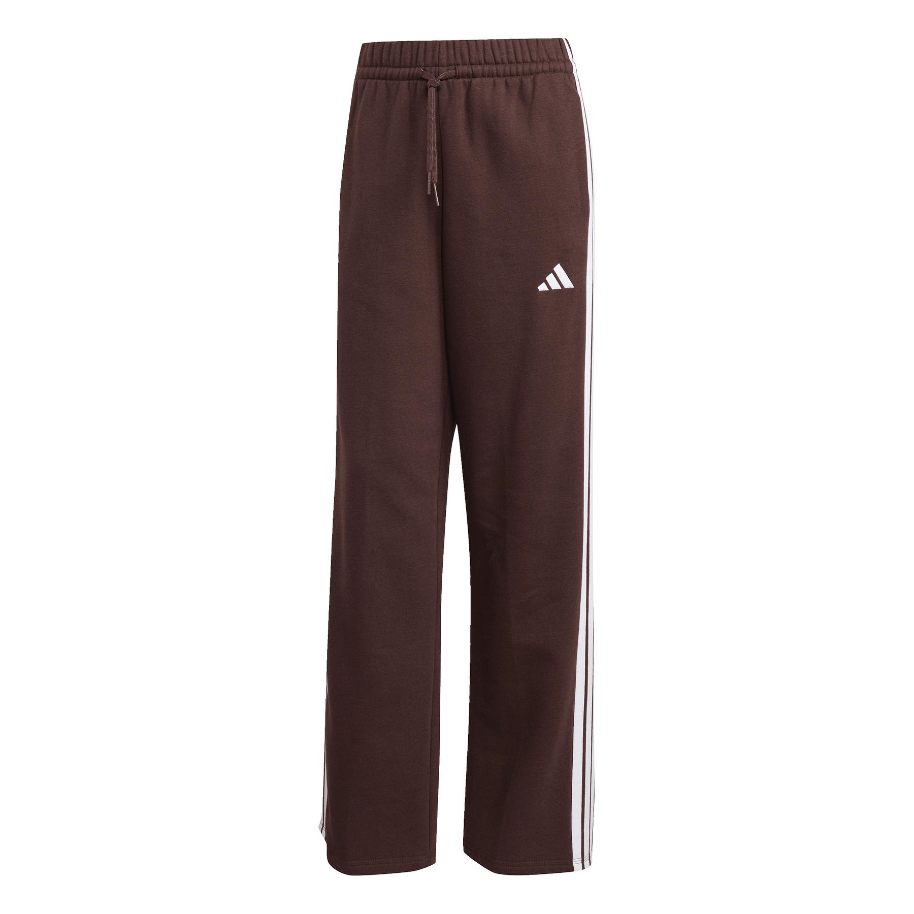 Pantaloni da jogging con orlo aperto donna adidas Essentials 3-Stripes Fleece