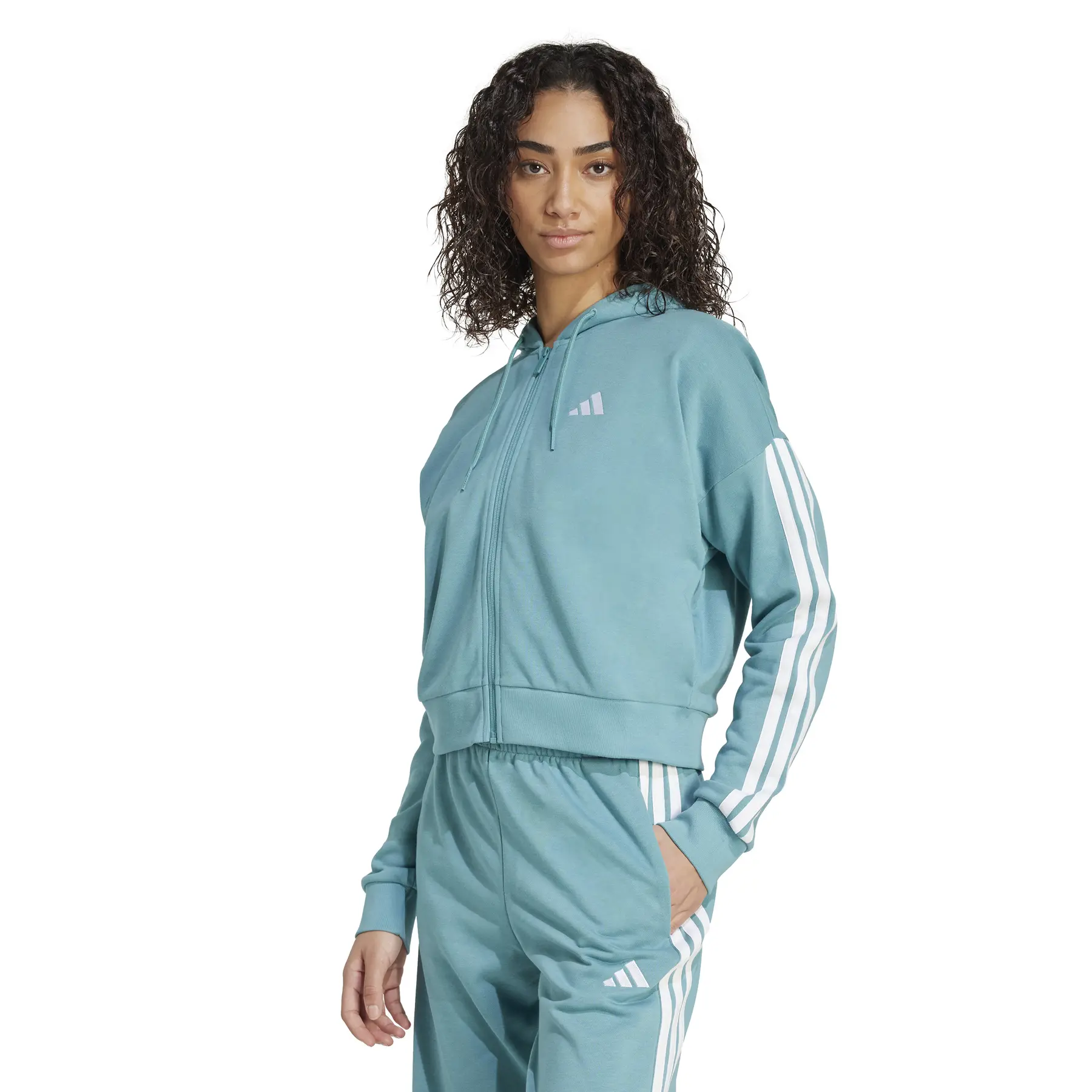 Women's hooded sweatshirt adidas Essentials French Terry | Foot-Store