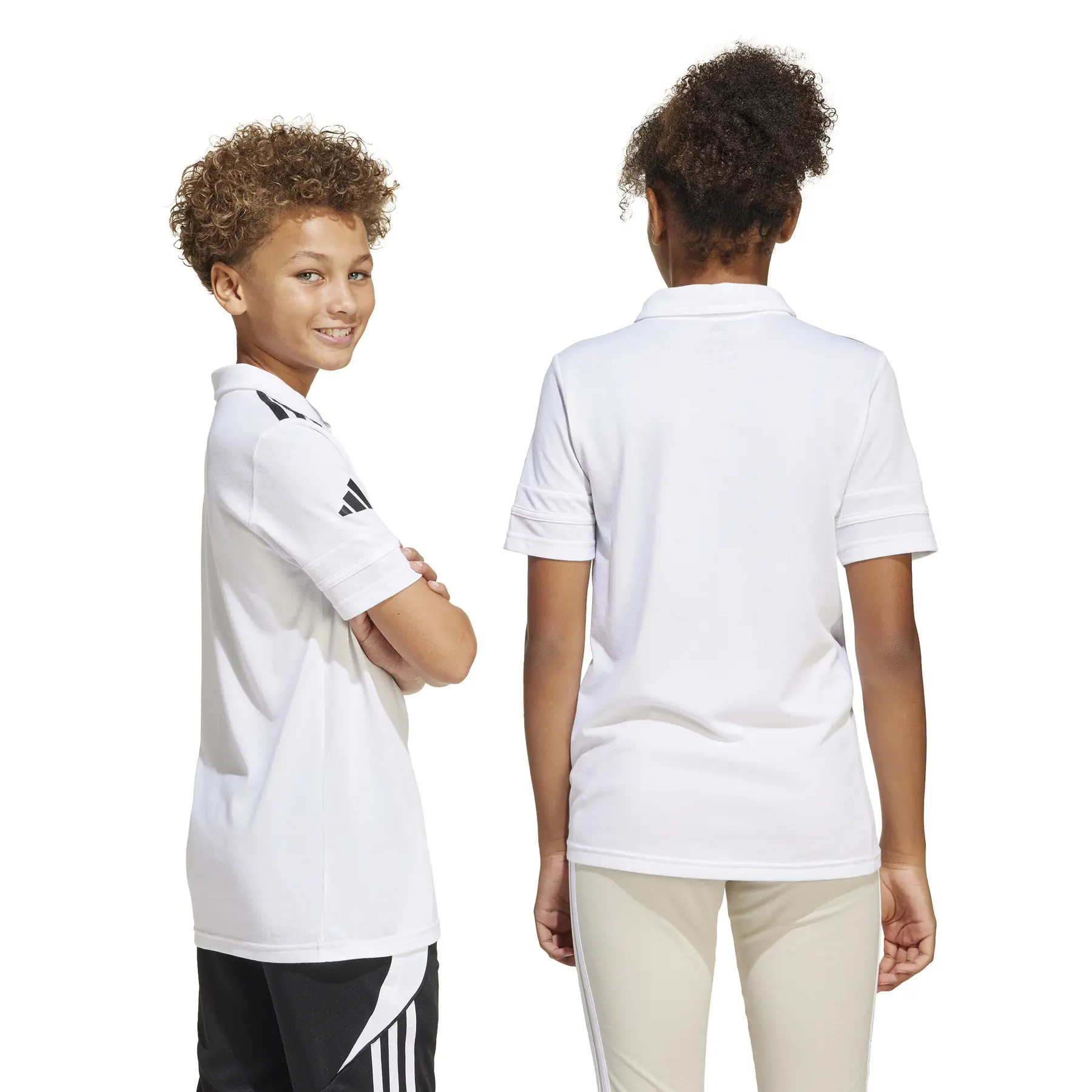 Kids' cotton polo adidas Squadra25 | Foot-Store