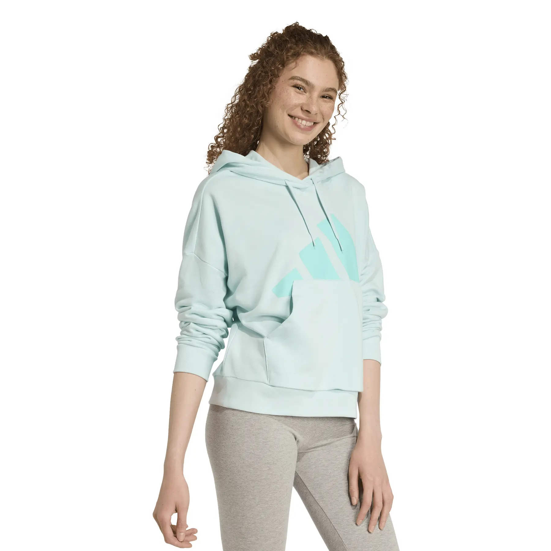 Women's hooded sweatshirt adidas French Terry big logo Essentials