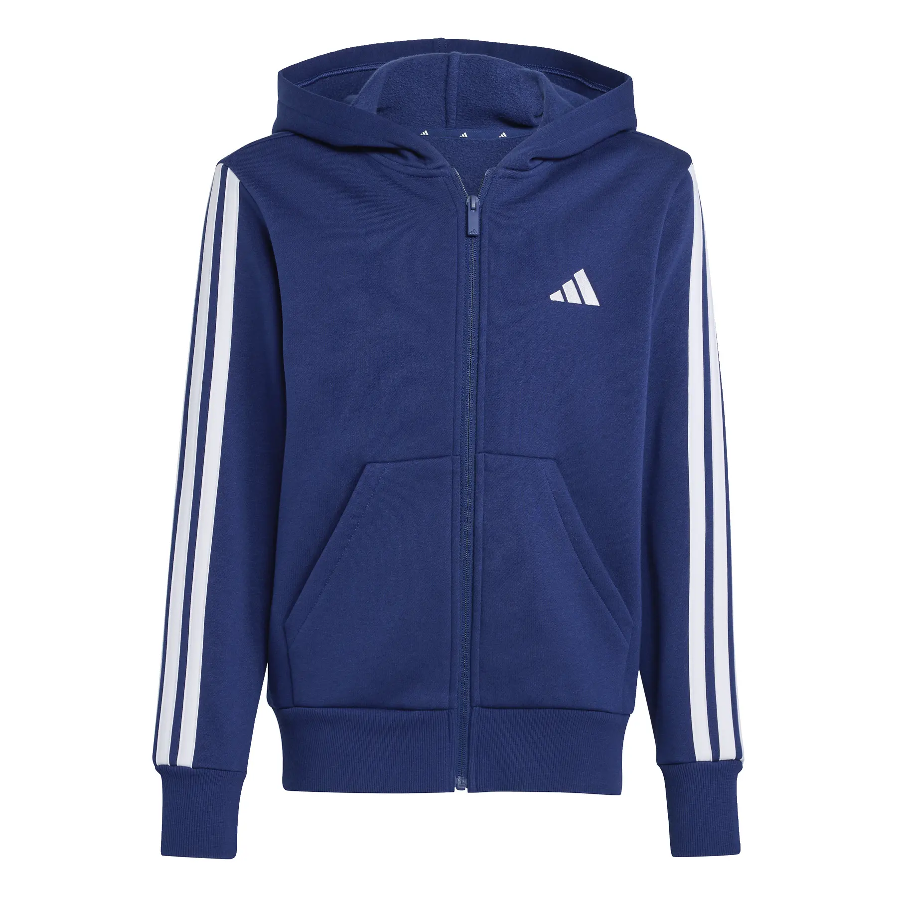Felpa con cerniera a cappuccio per bambini adidas Essentials