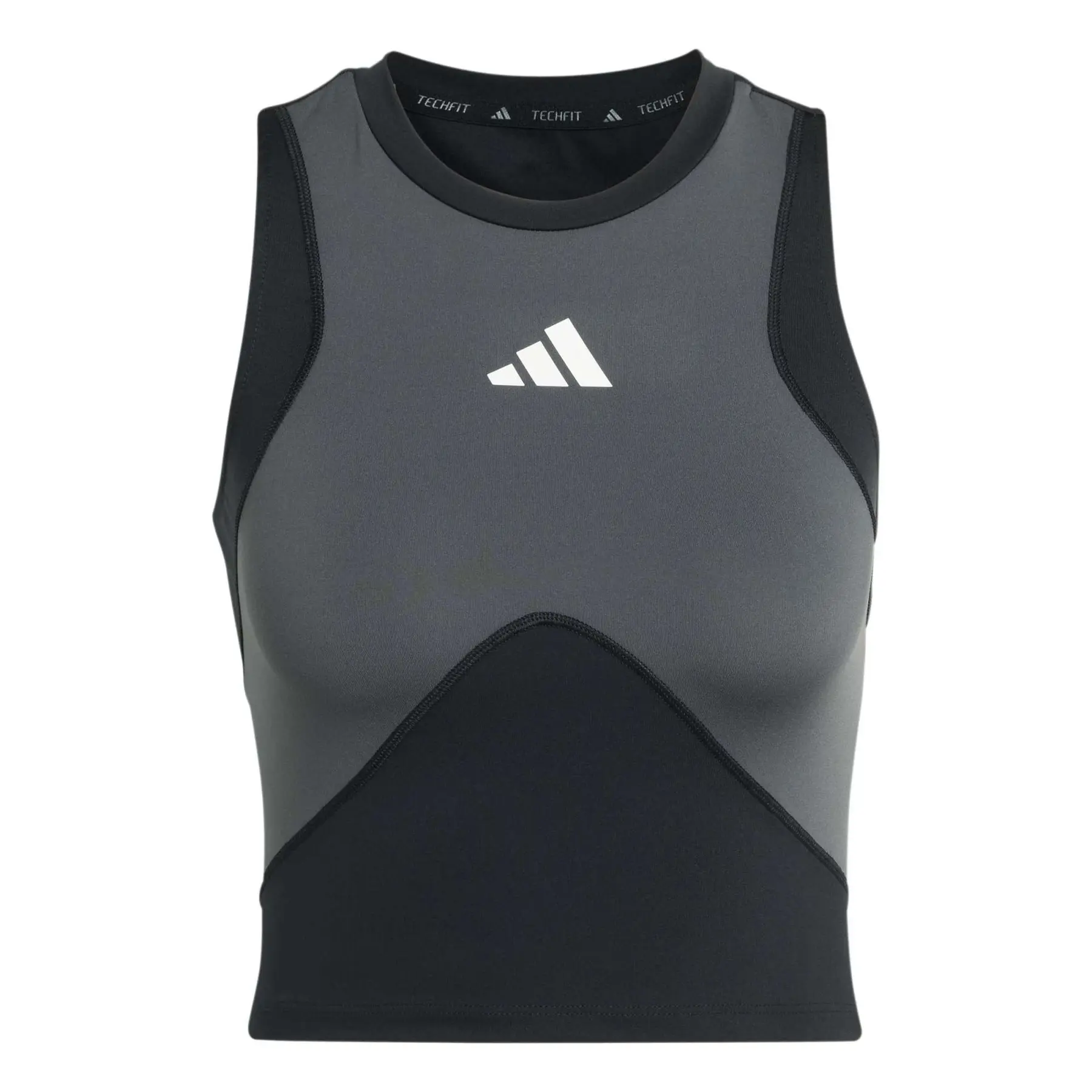 Adidas Women's Noir Tank Top Techfit Workout Color Block