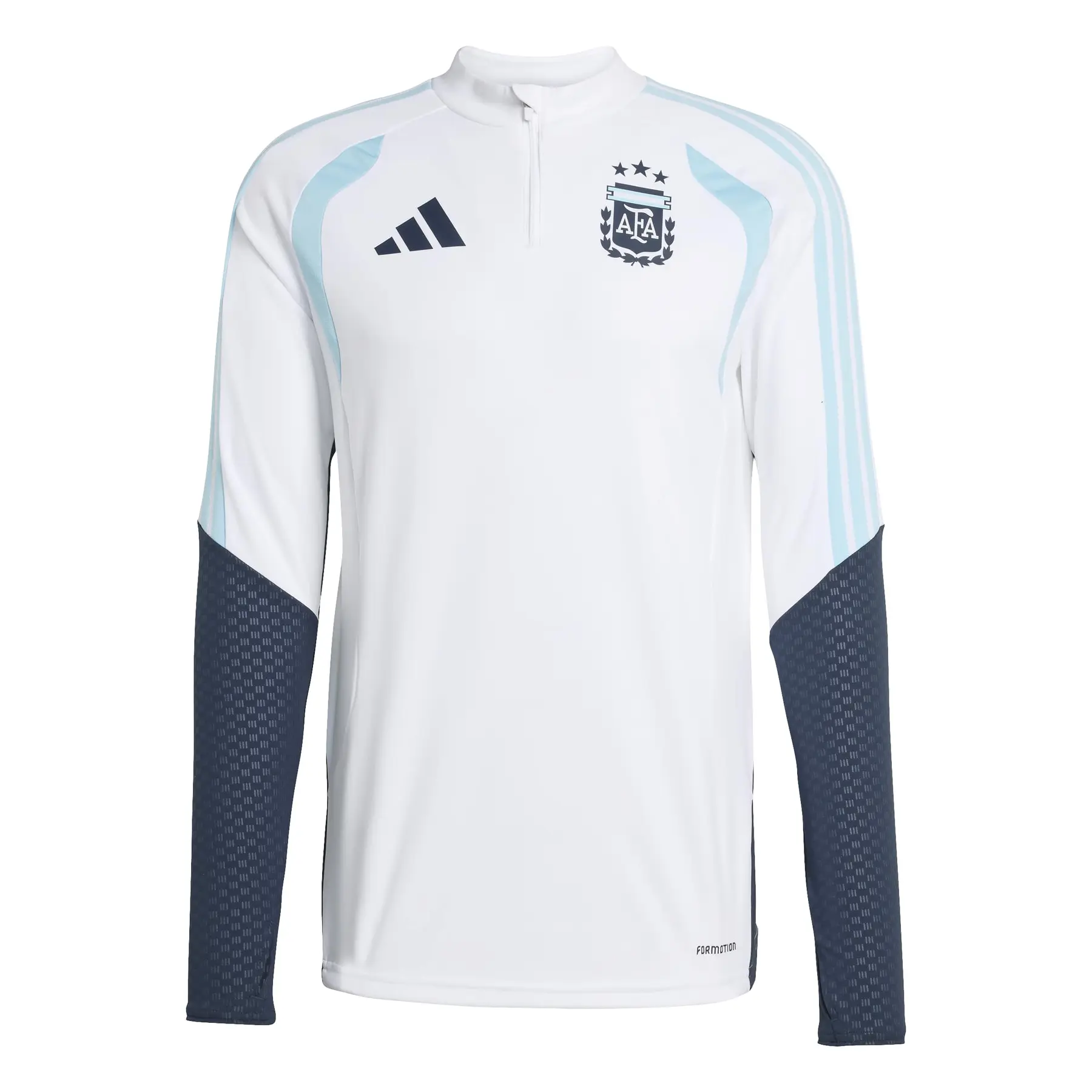 Argentinisches Trainingsoberteil Tiro Coupe du Monde 2026 - Blanc - male - Size: XS