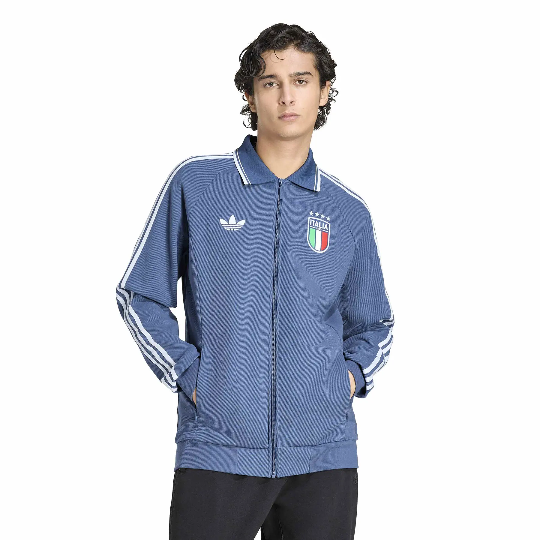 ITALIA LOTTO 　サッカー　イタリア代表　プルオーバージャケット Outdoor Italy Tracksuit Jacket OG Anthem Coupe du Monde 2026