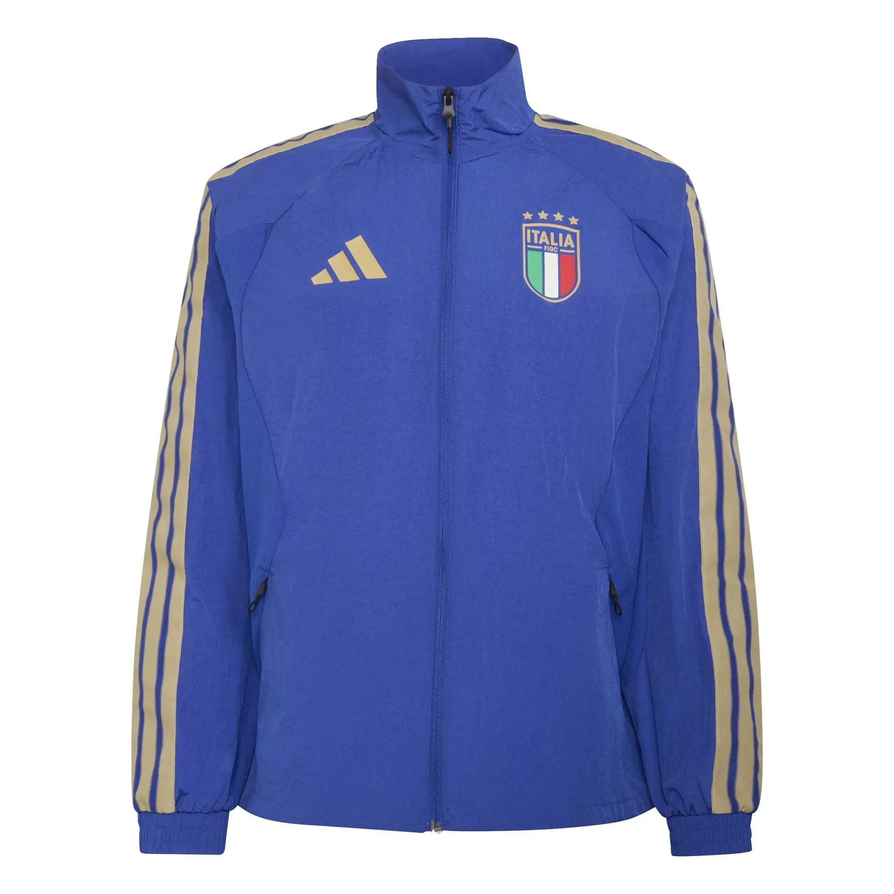 Adidas Men's Bleu Italy Home Tracksuit Jacket