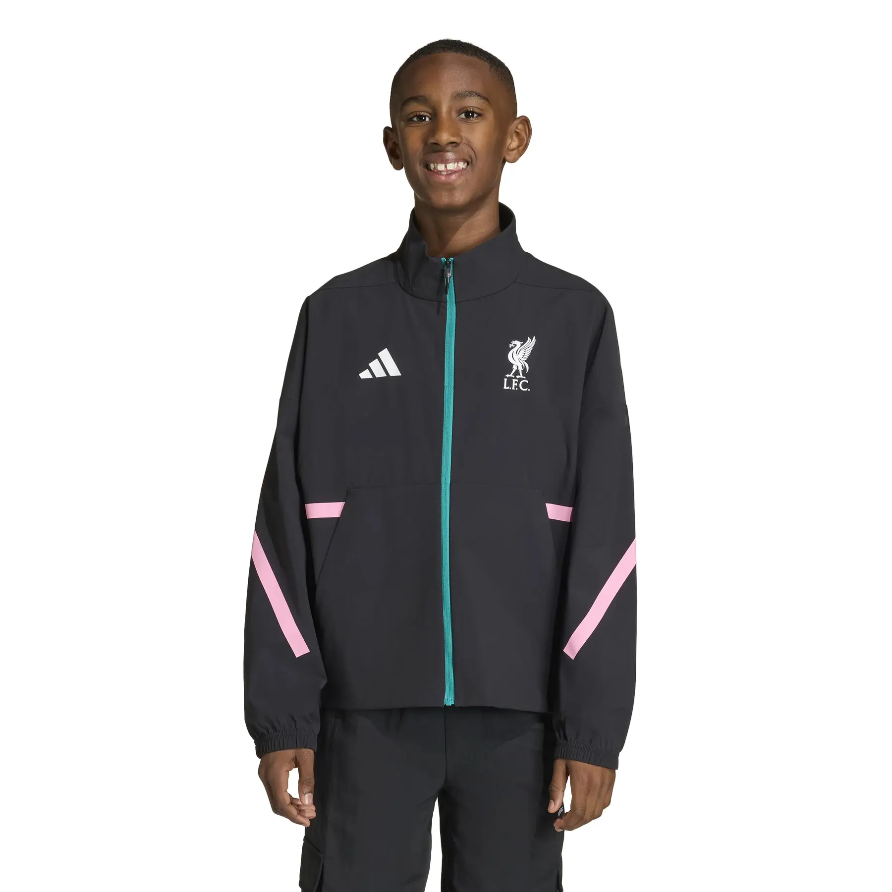  Liverpool ジャージ Liverpool FC children's tracksuit jacket Z.N.E 2025/26 | Foot-Store