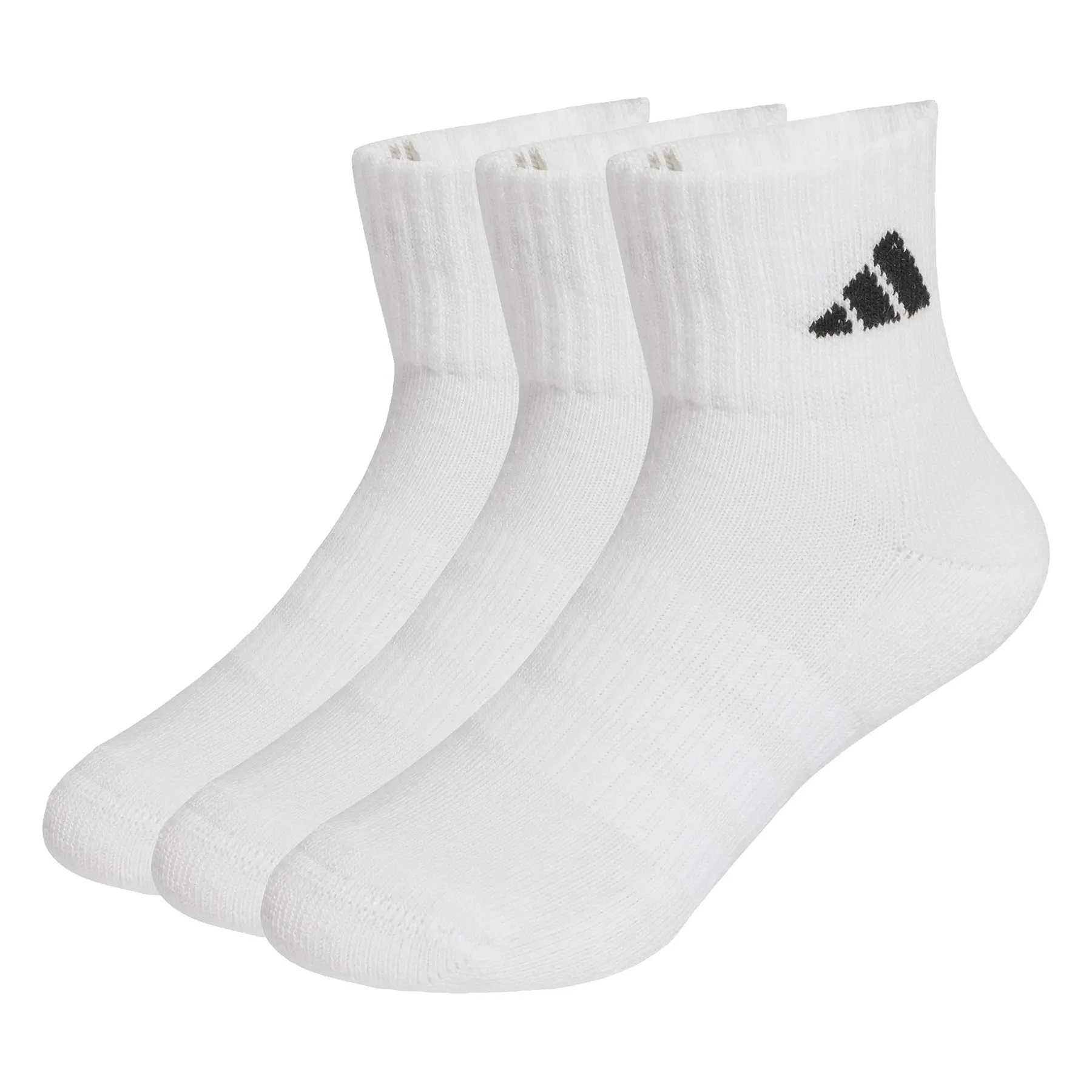 Adidas Unisex Infant Blanc Padded Baby Socks (X3)