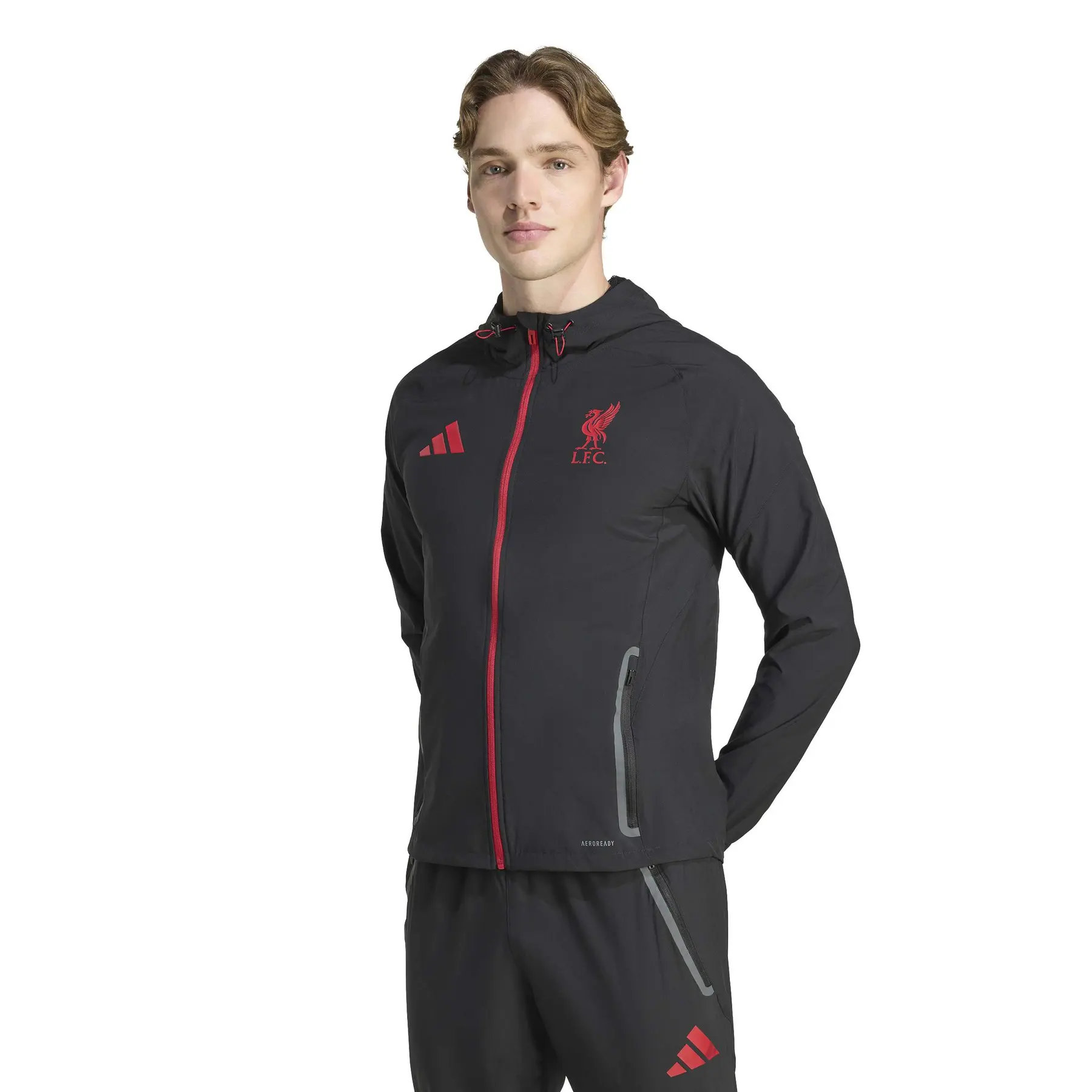 Liverpool FC tracksuit jacket Tiro 25 Competition Vis Tech | Foot