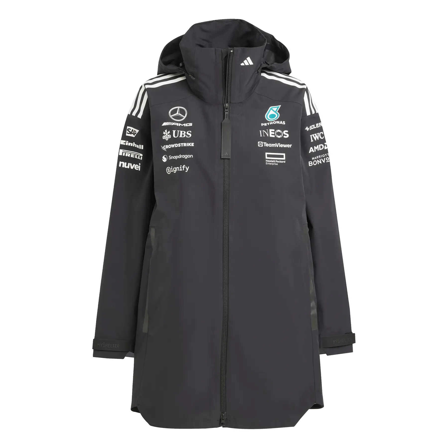 4068802899419 - Regenjacke für Damen adidas Mercedes - AMG Petronas Formula One Team Myshelter