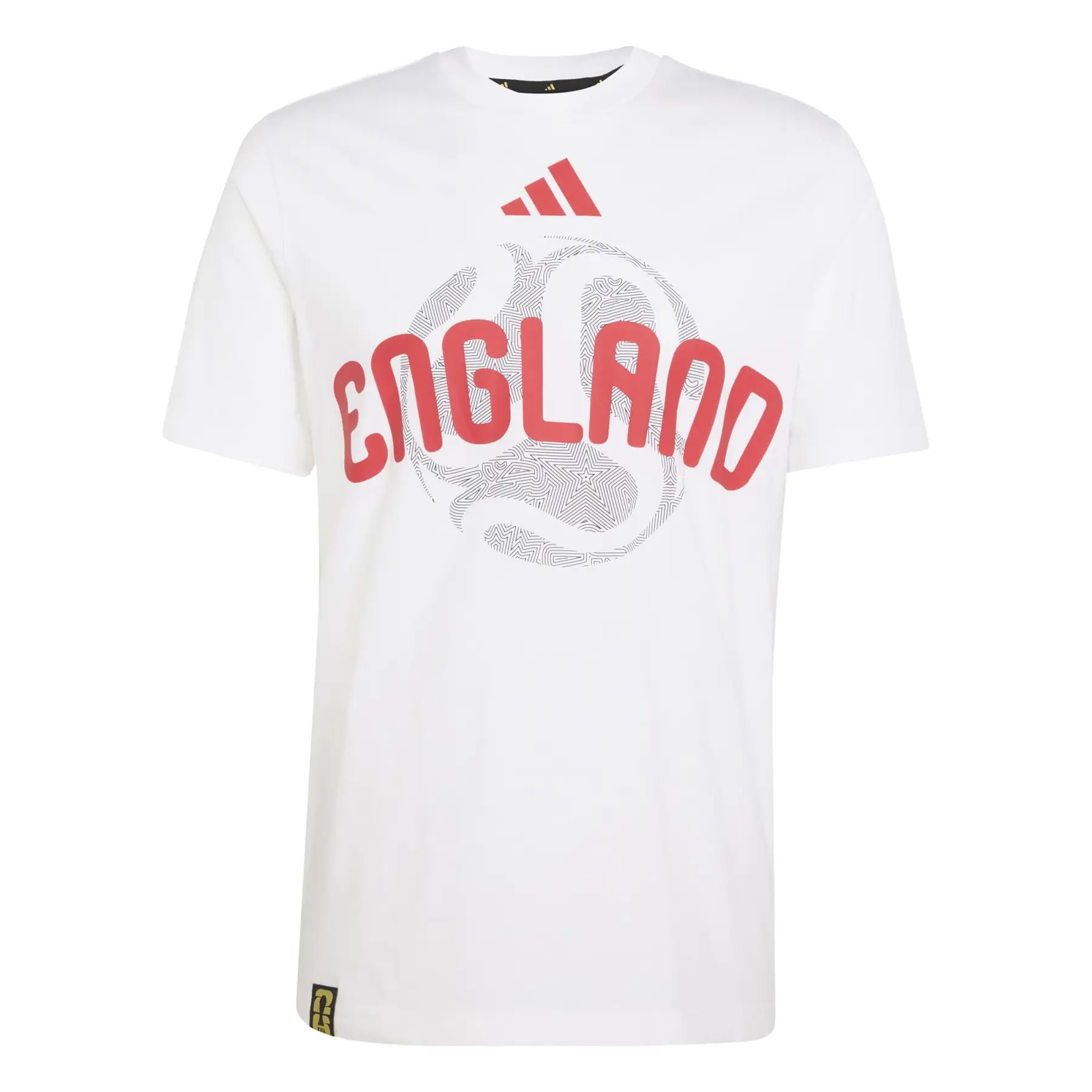 Adidas Herren Blanc T-Shirt England Coupe Du Monde 2026 Mittel