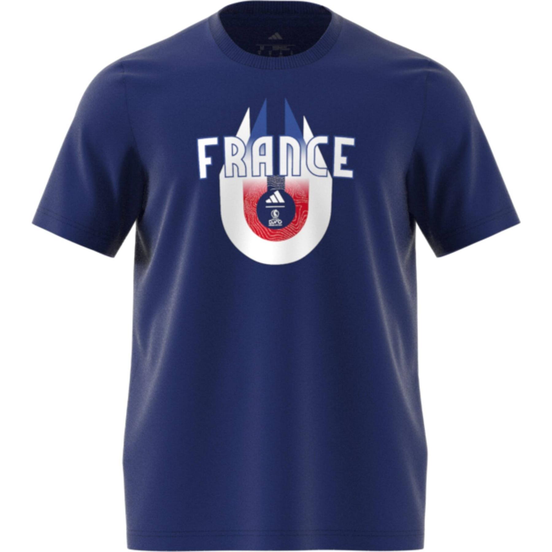 4068802493778 - Damen T-Shirt Frankreich Euro 2025