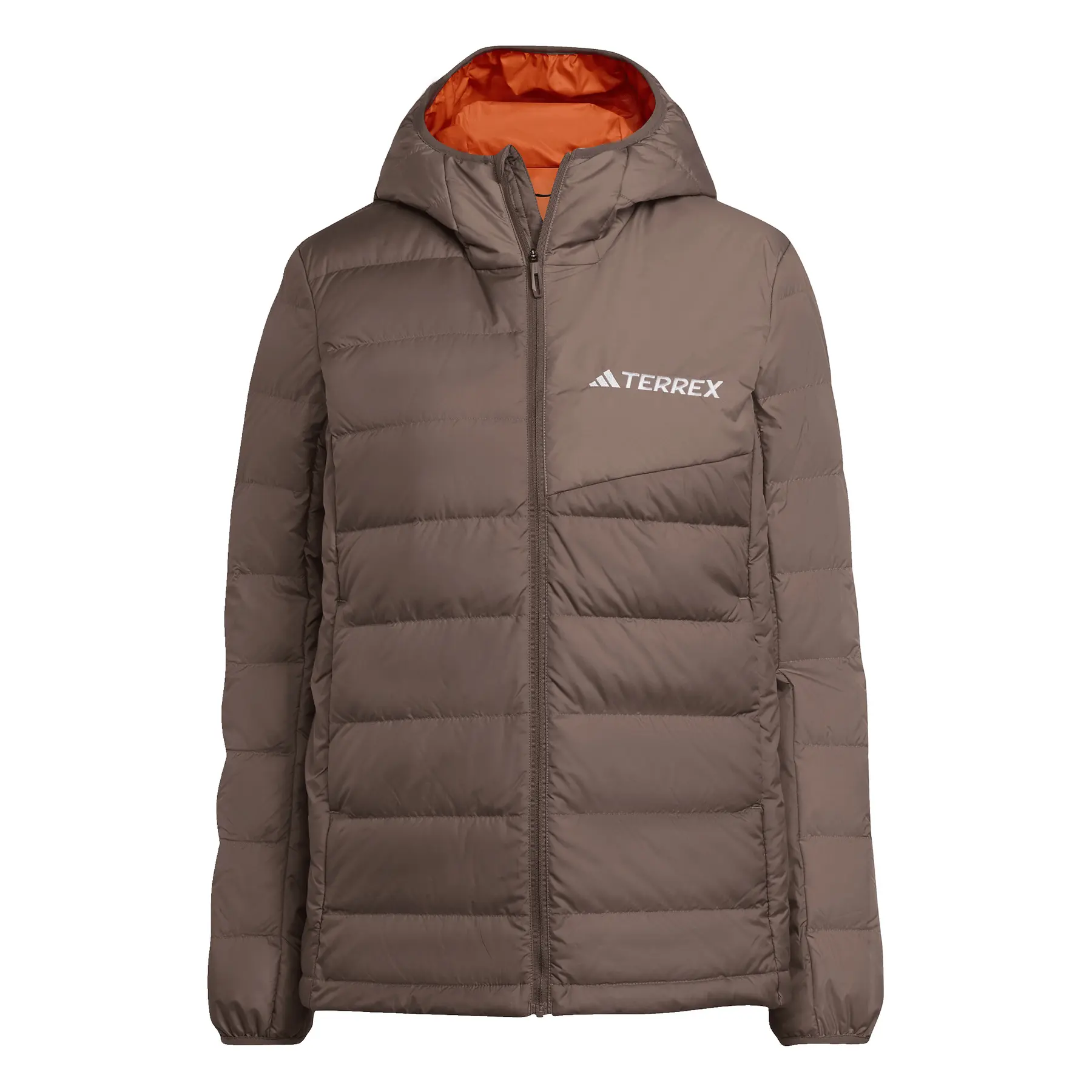 Adidas Women's Marron Puffer Jacket Terrex Multi