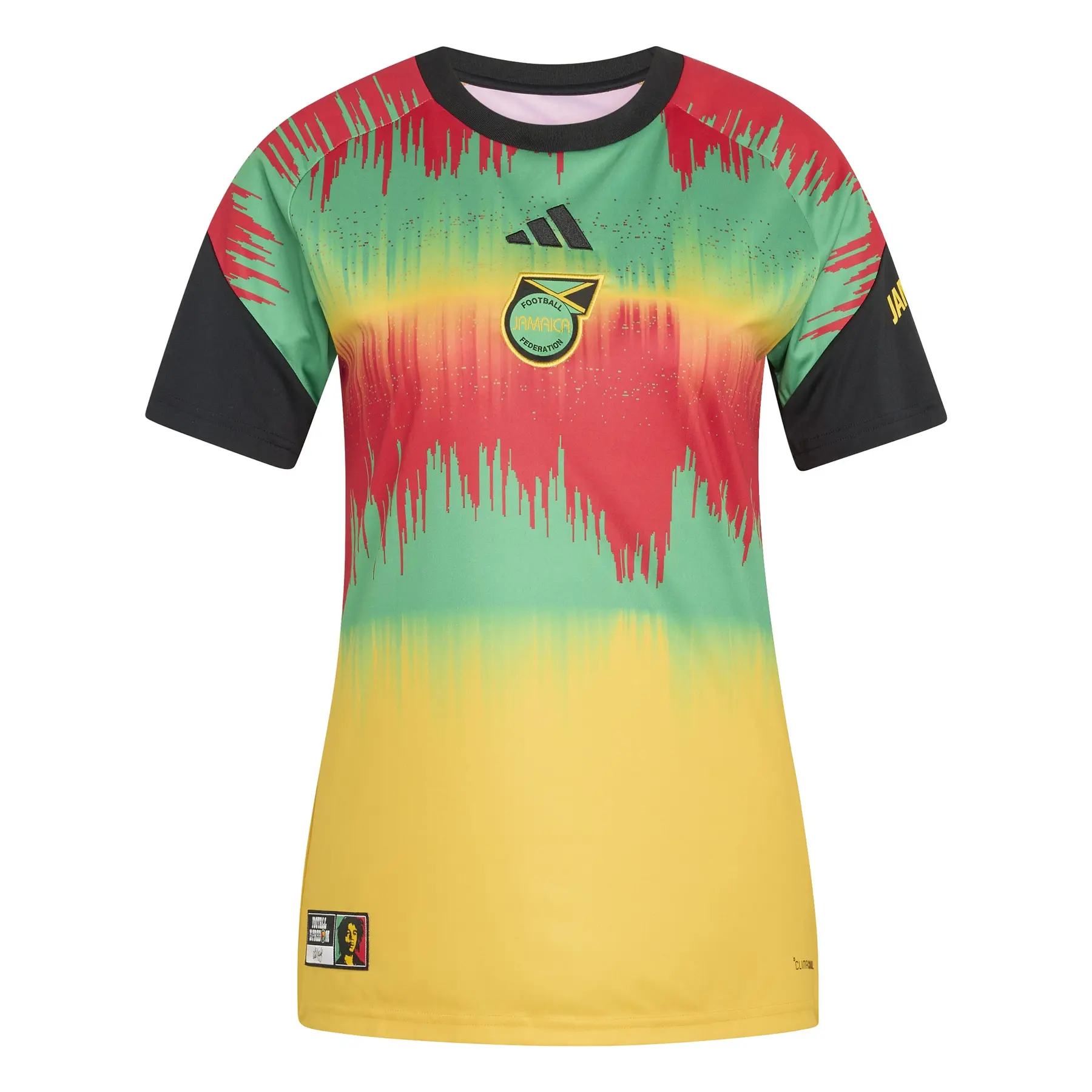 Frauen Prematch Trikot Jamaika 2026 - Jaune - female - Size: 2XS