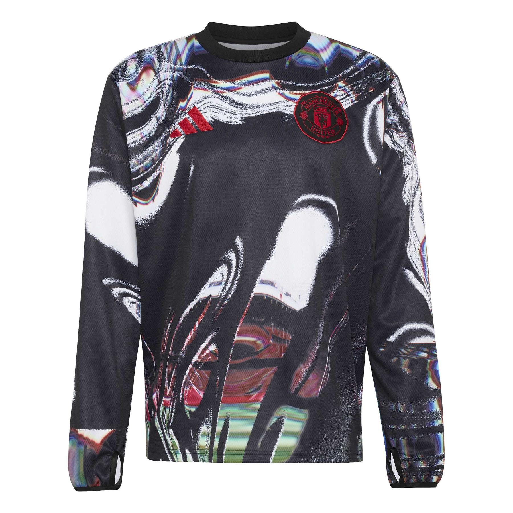 Maglia a maniche lunghe Prematch Manchester United 2025/26