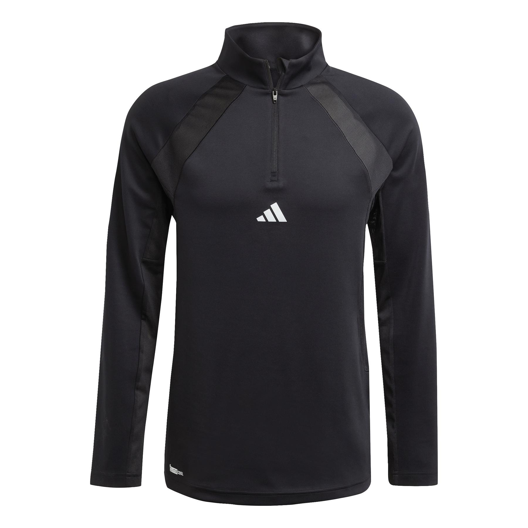 Drill top allenamento con 1/4 di zip adidas Tech