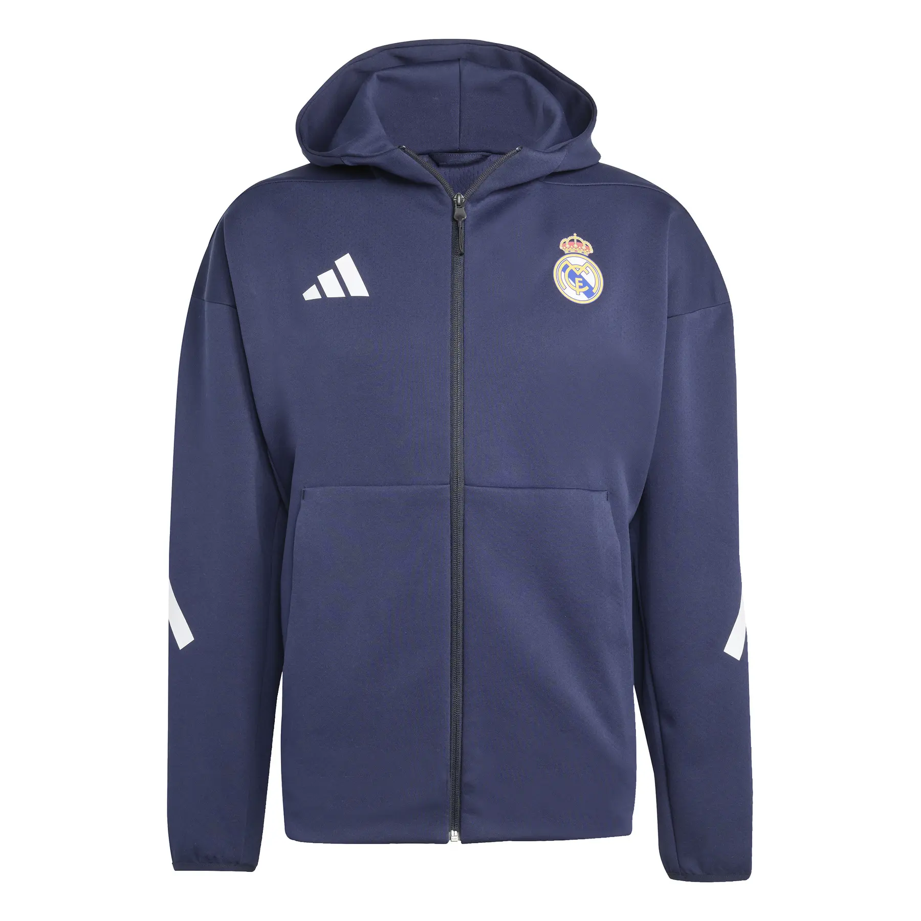 【GILET × adidas】リメイク ガウンコート（FREEサイズ） Real Madrid hoodie Anthem 2025/26 | Foot-Store