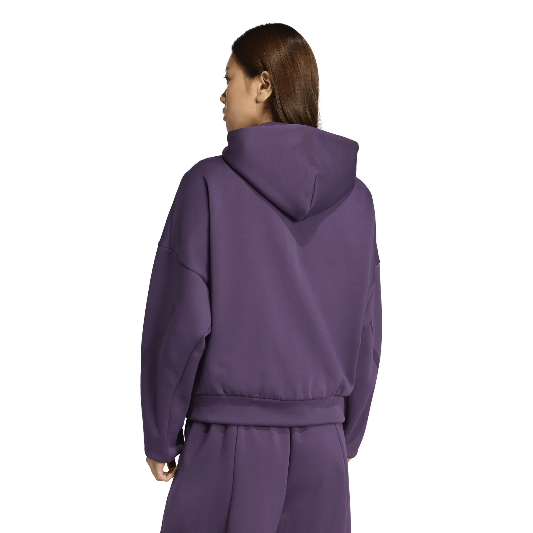 openshut starfoodie purple フーディ 紫 Women's full zip hoodie adidas Z.N.E. | Foot-Store