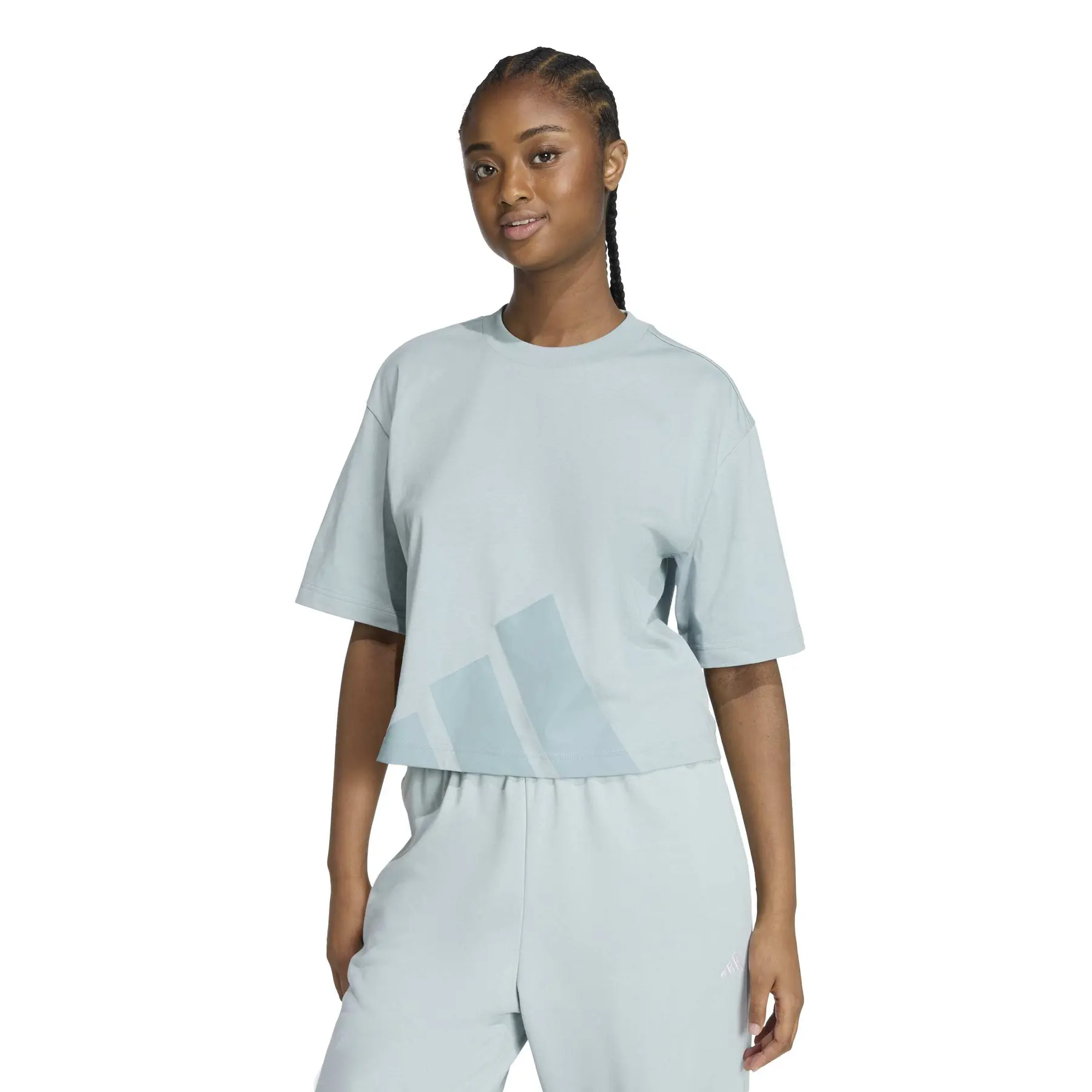 Women's boyfriend T-shirt adidas Essentials Big Logo | Foot-Store